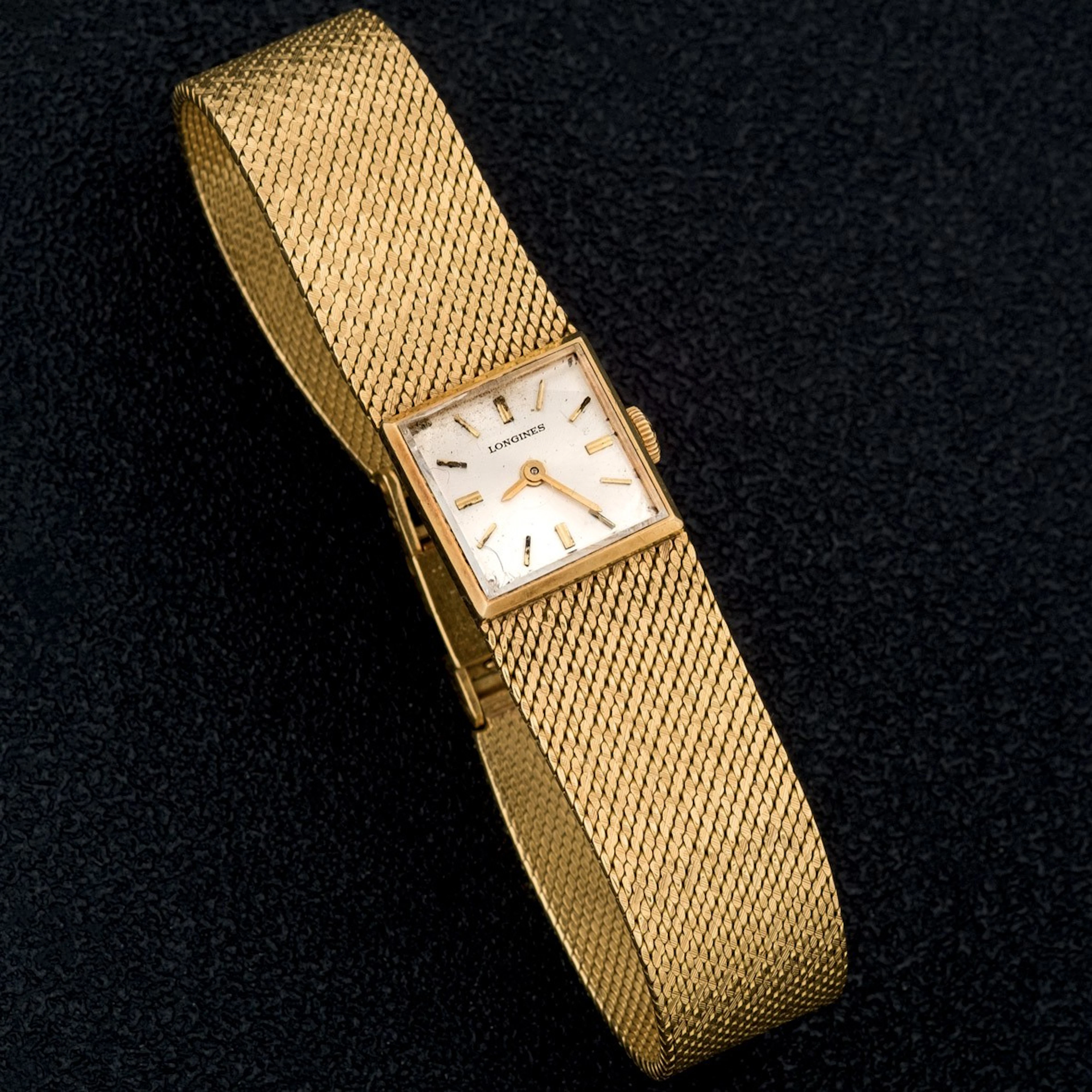 Reloj Longines de oro para señora