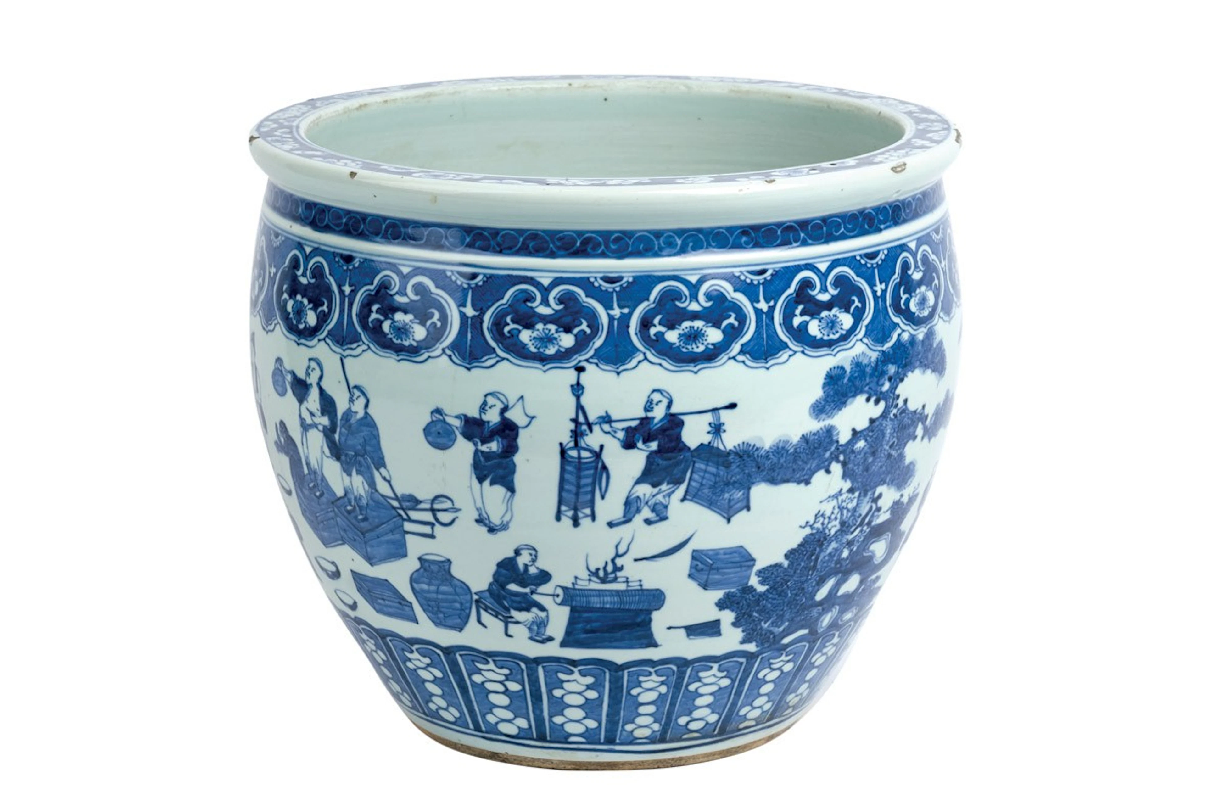Pecera china. S. XIX