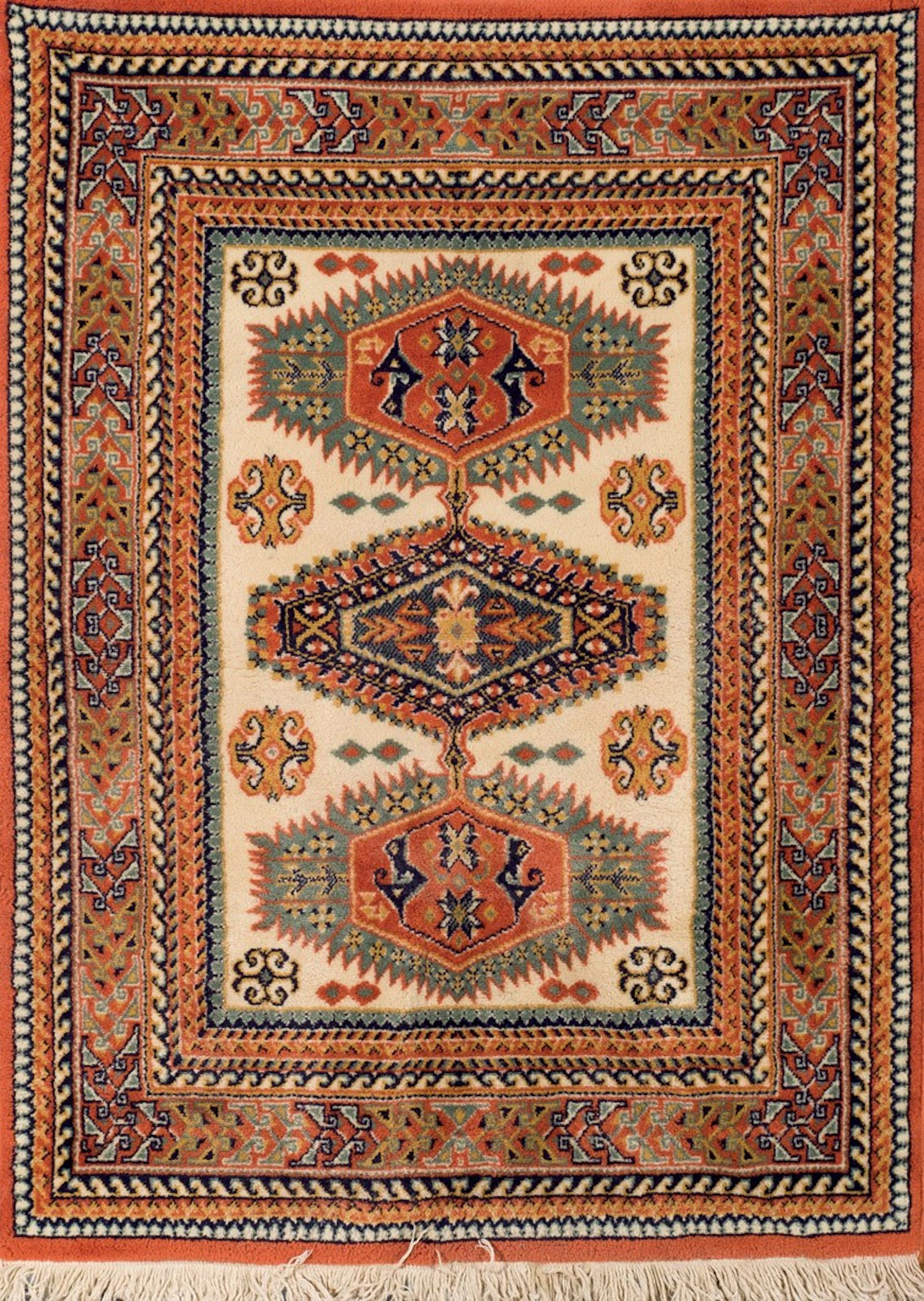 Alfombra española de estilo oriental. S. XX