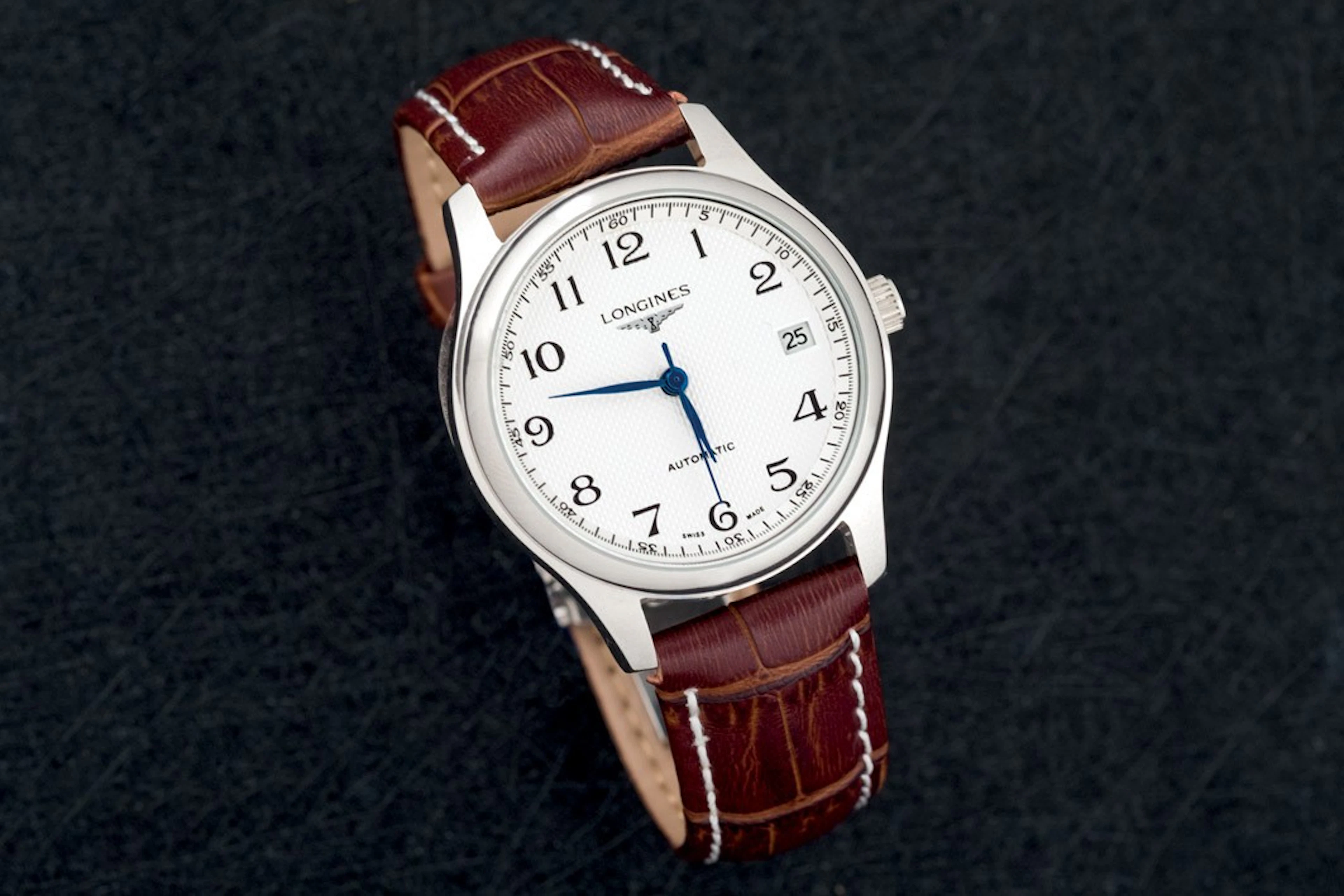 Longines Master Collection de acero para señora