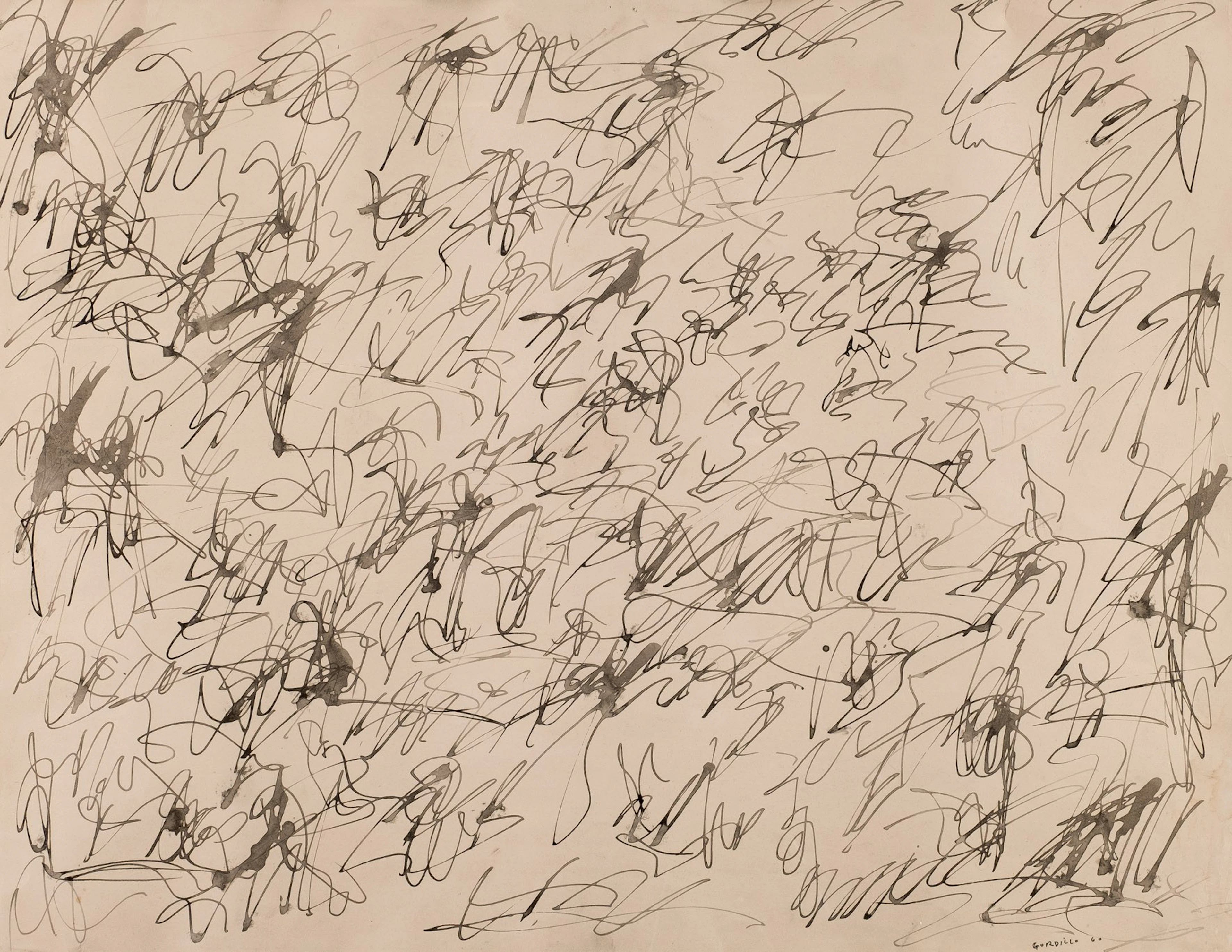 Luis Gordillo. Sin título (1960)