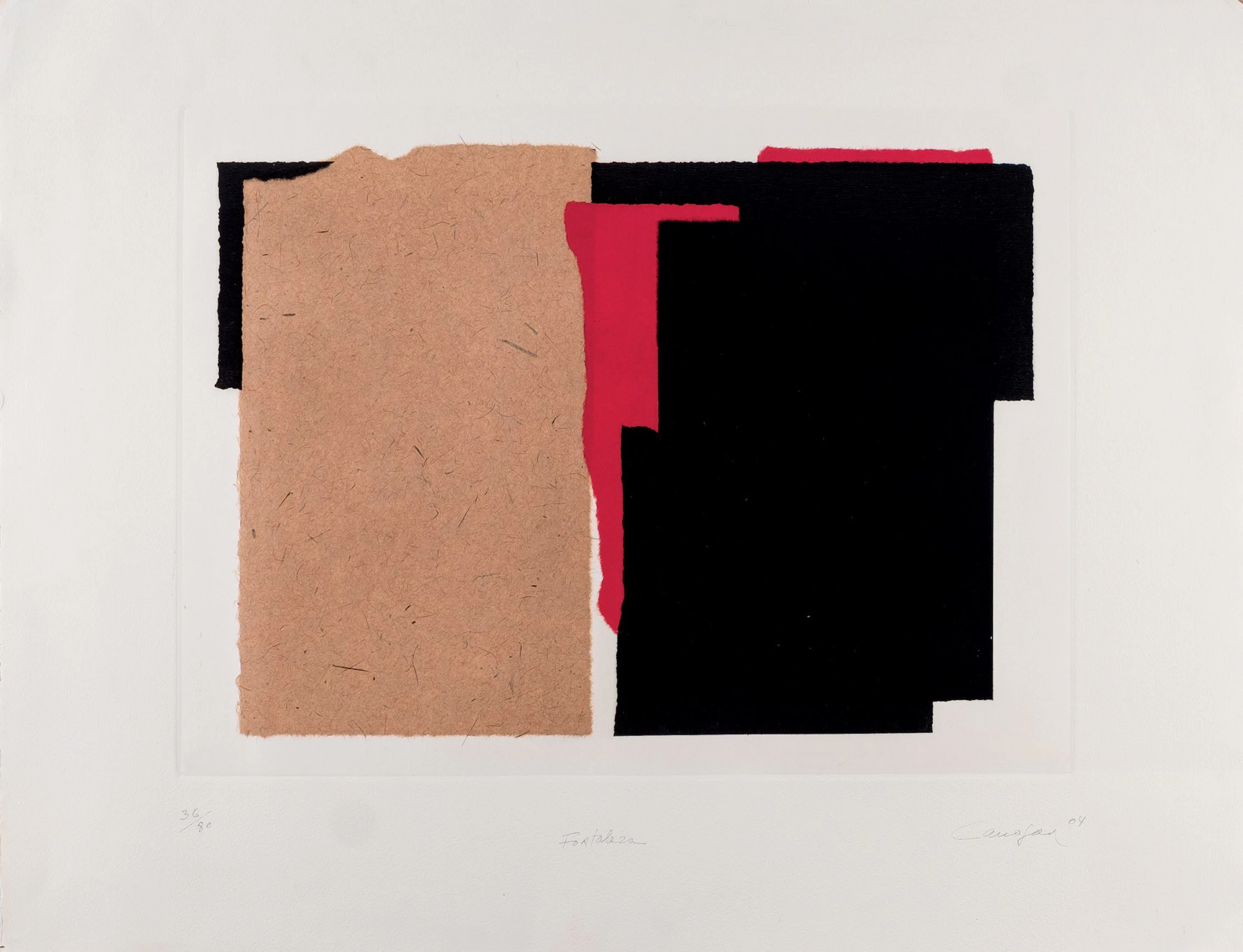 Rafael Canogar. Fortaleza (2004)