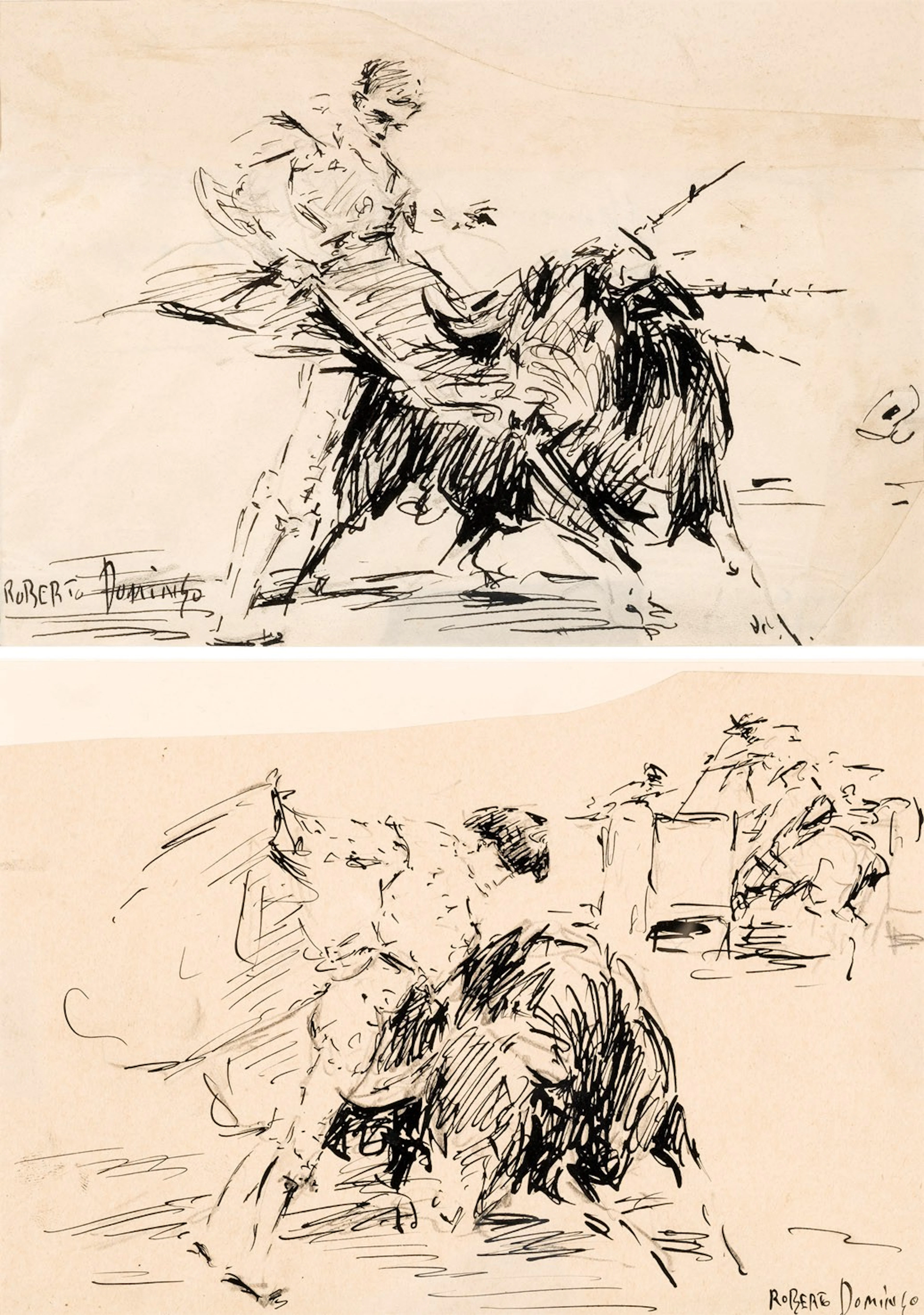 Roberto Domingo y Fallola. Dos lances