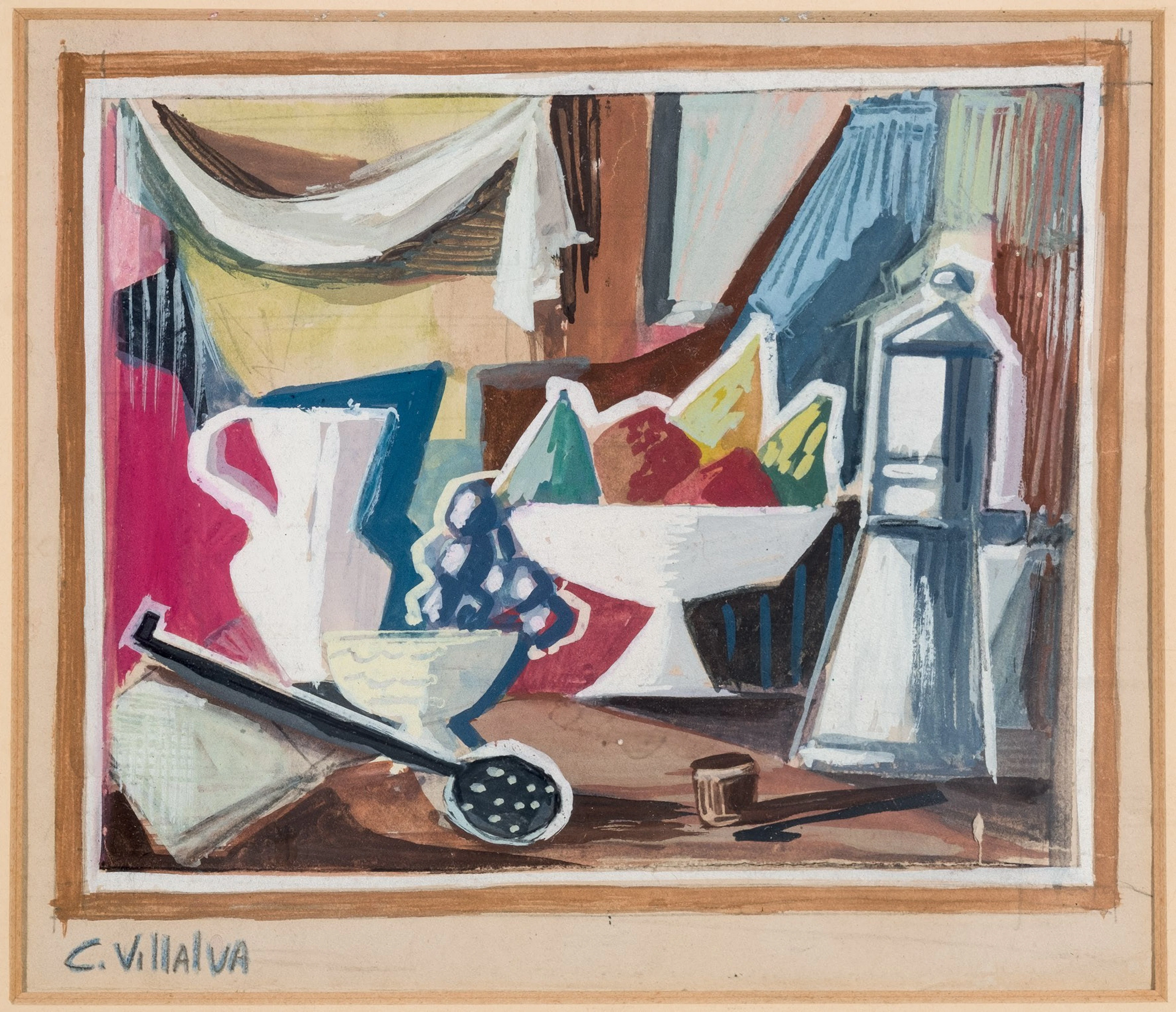 Carlos Villalva. Bodegón
