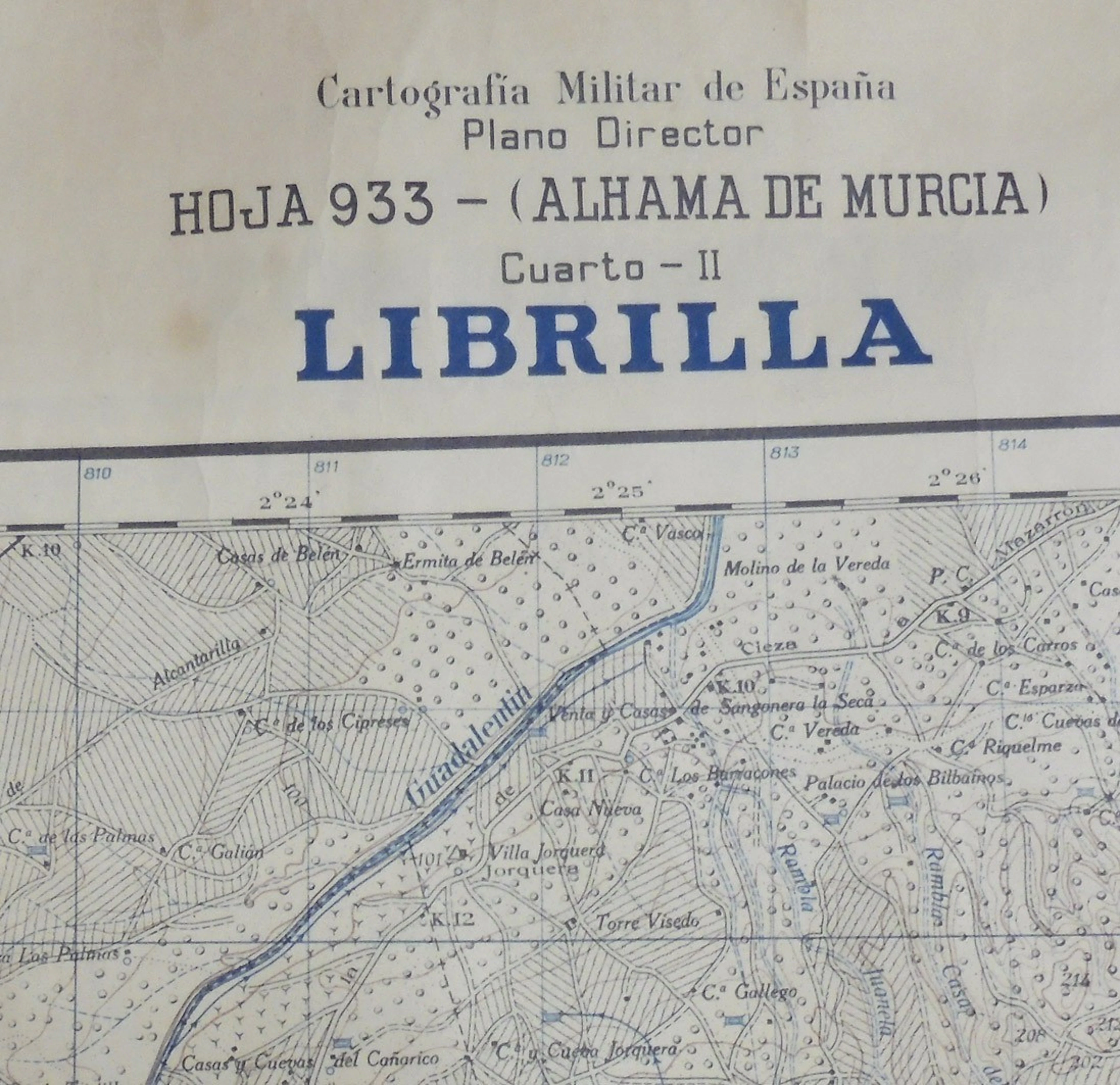 Cartografía Reservada. Servicio del Ejército