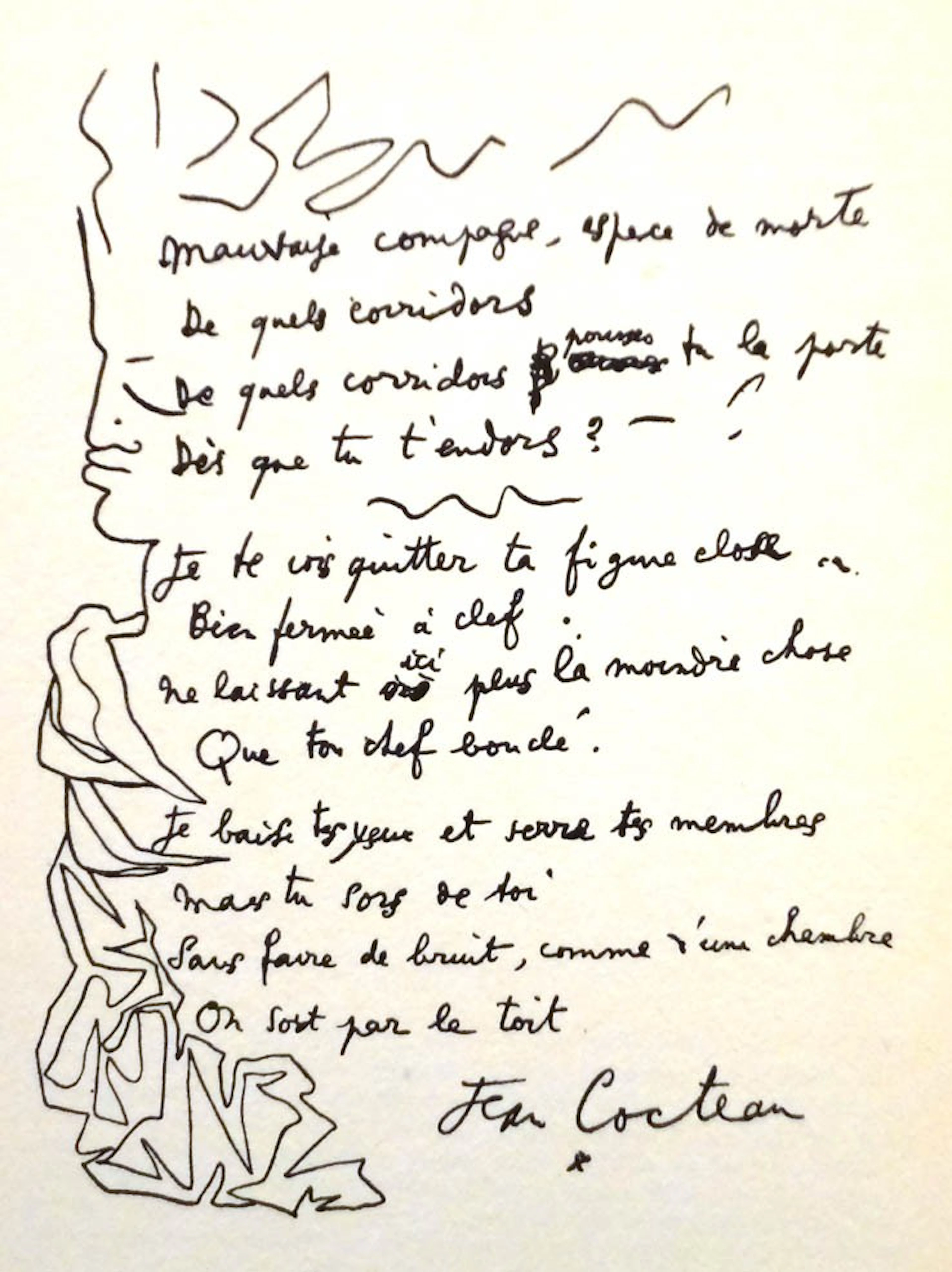 (Cocteau) Empreintes 1950