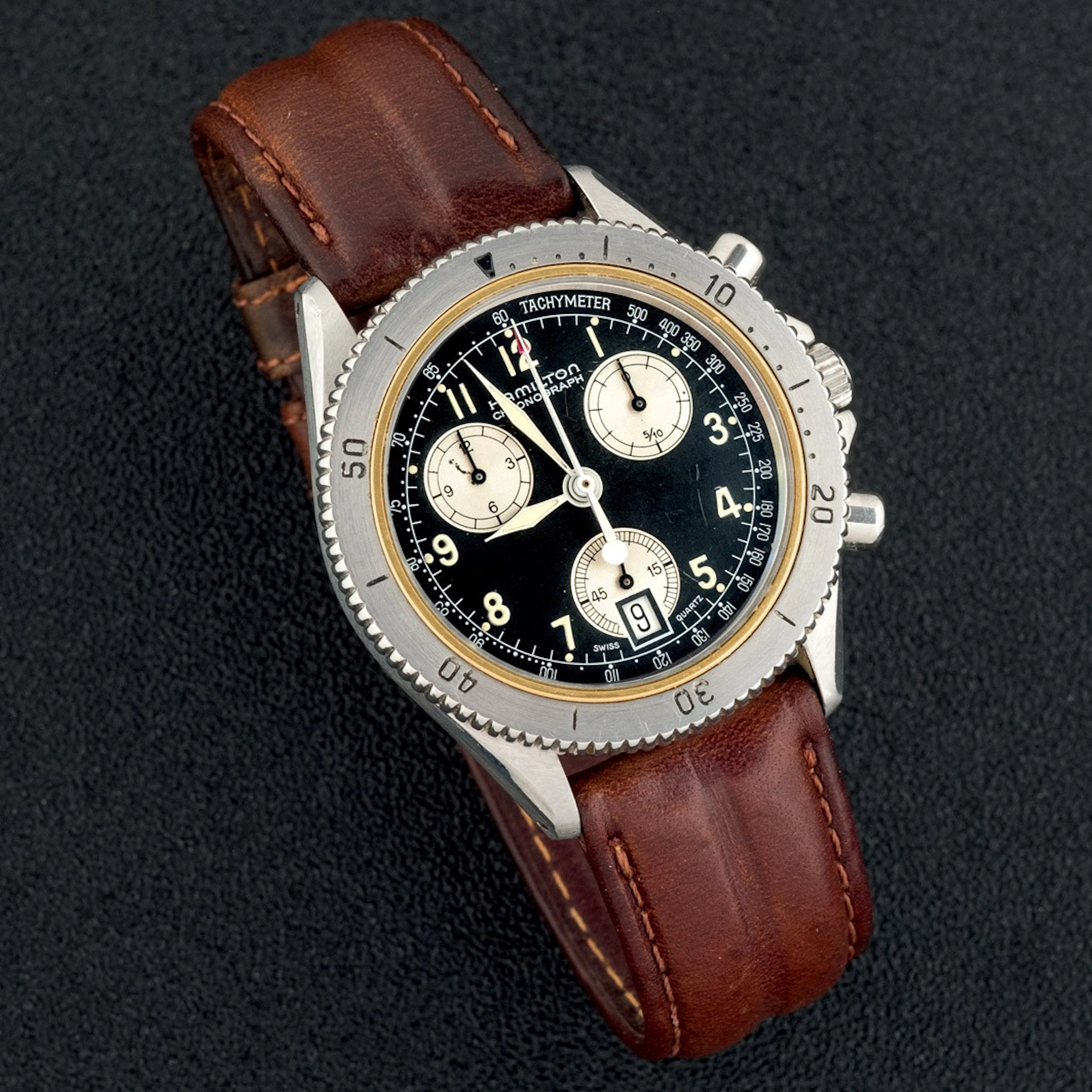 Reloj Hamilton cronógrafo de cuarzo
