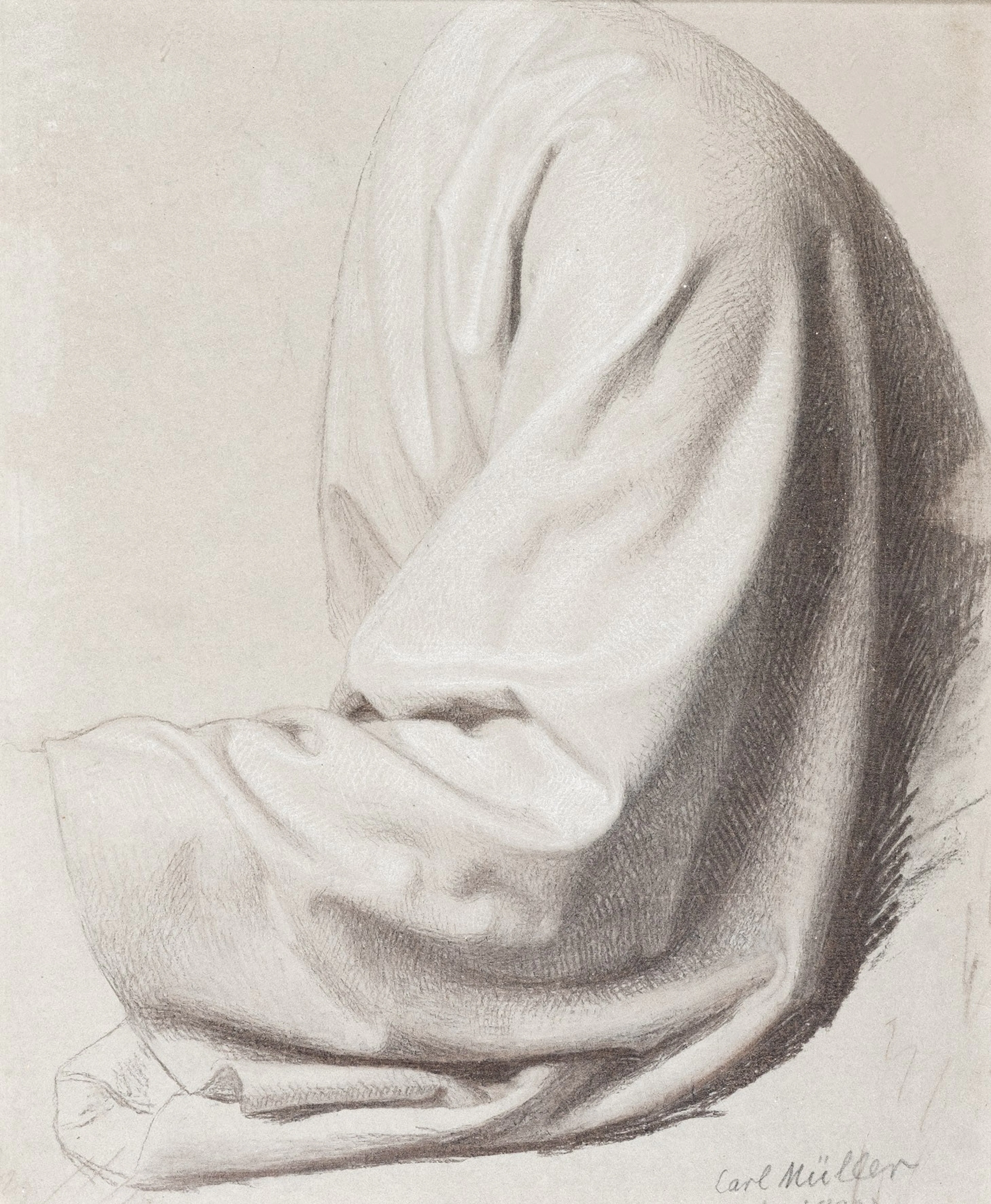 Karl Müller. Estudio preparatorio (1893)