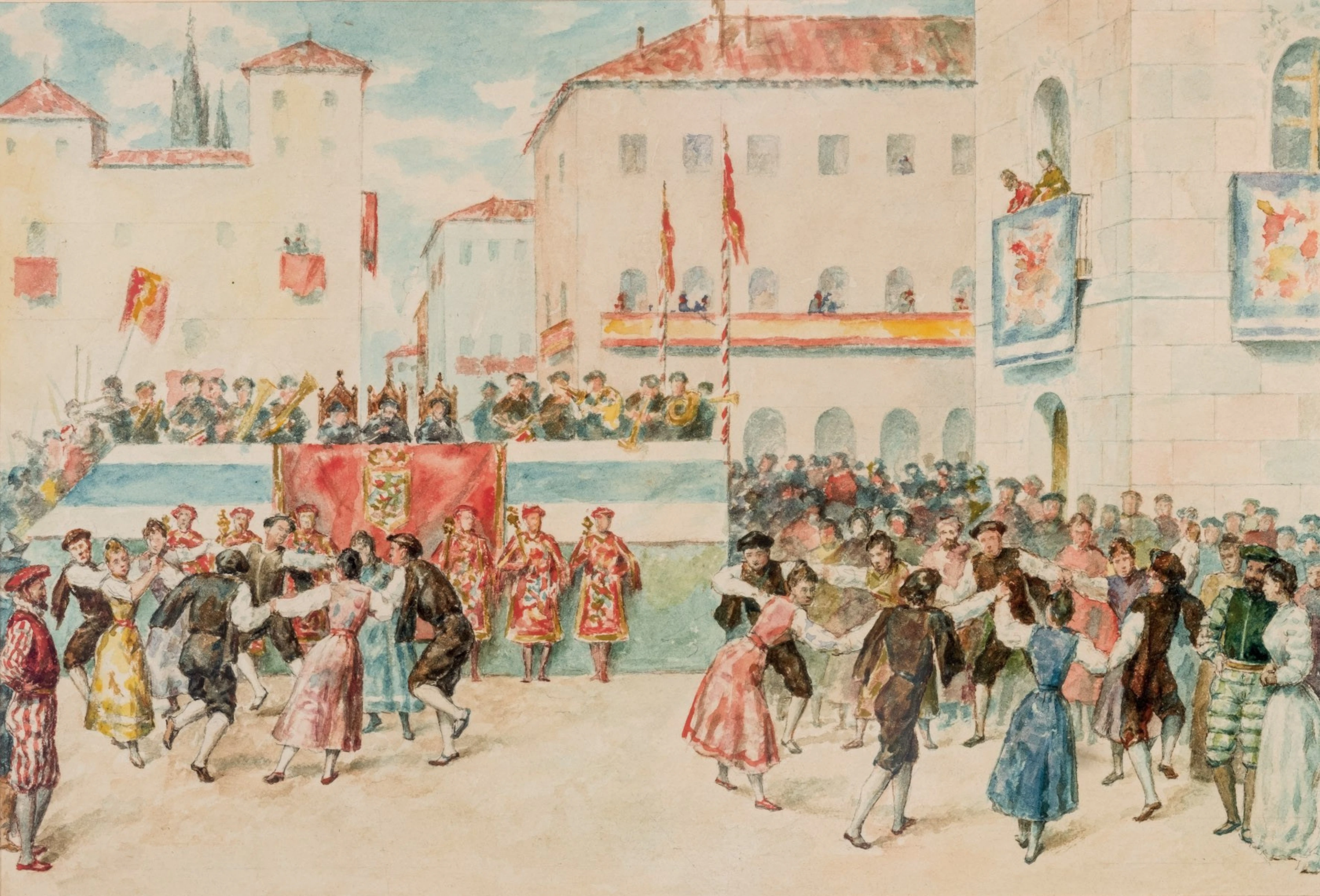 Miniatura sobre papel. Escuela Española S. XIX