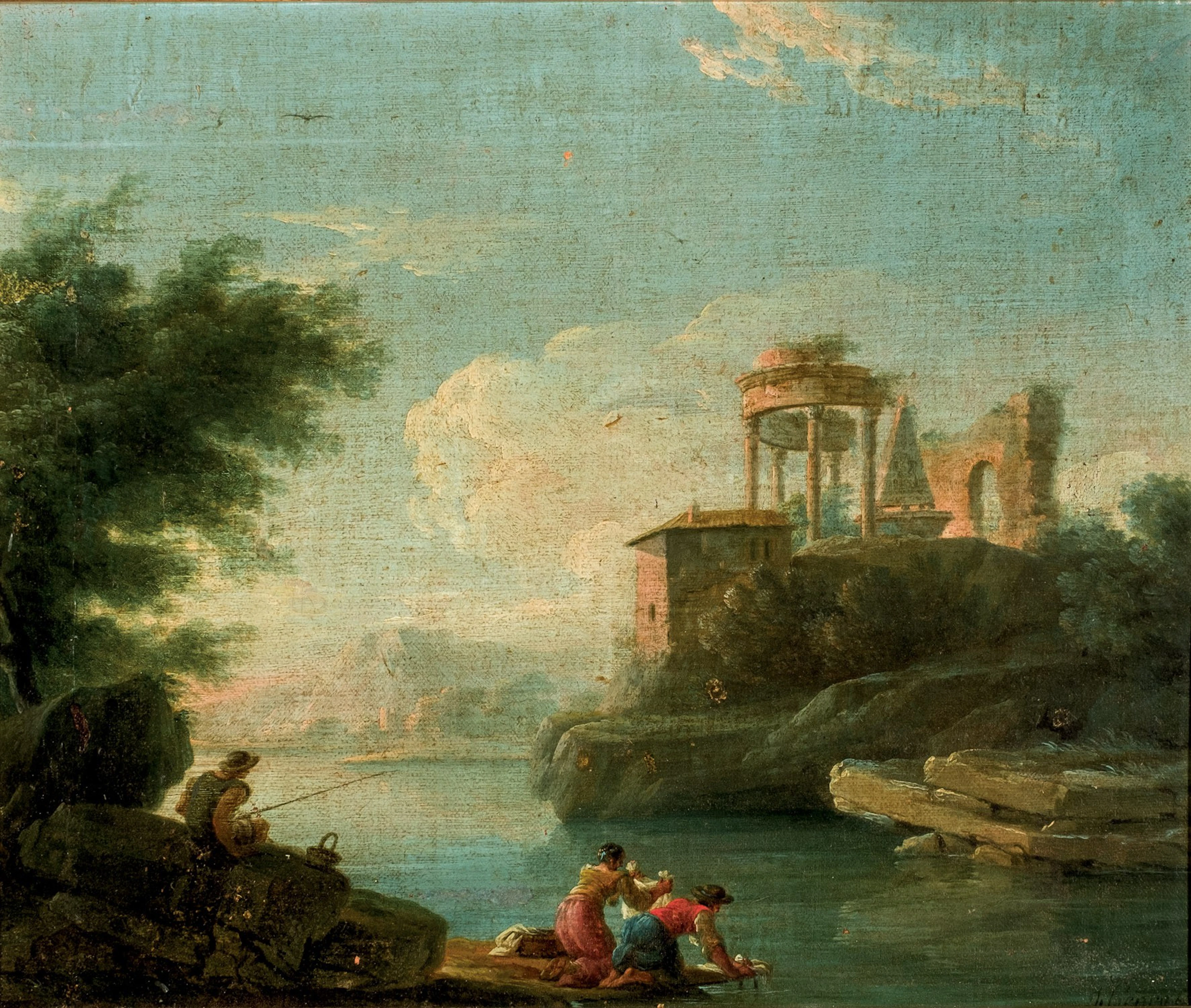 Paisaje. Escuela Española S. XIX