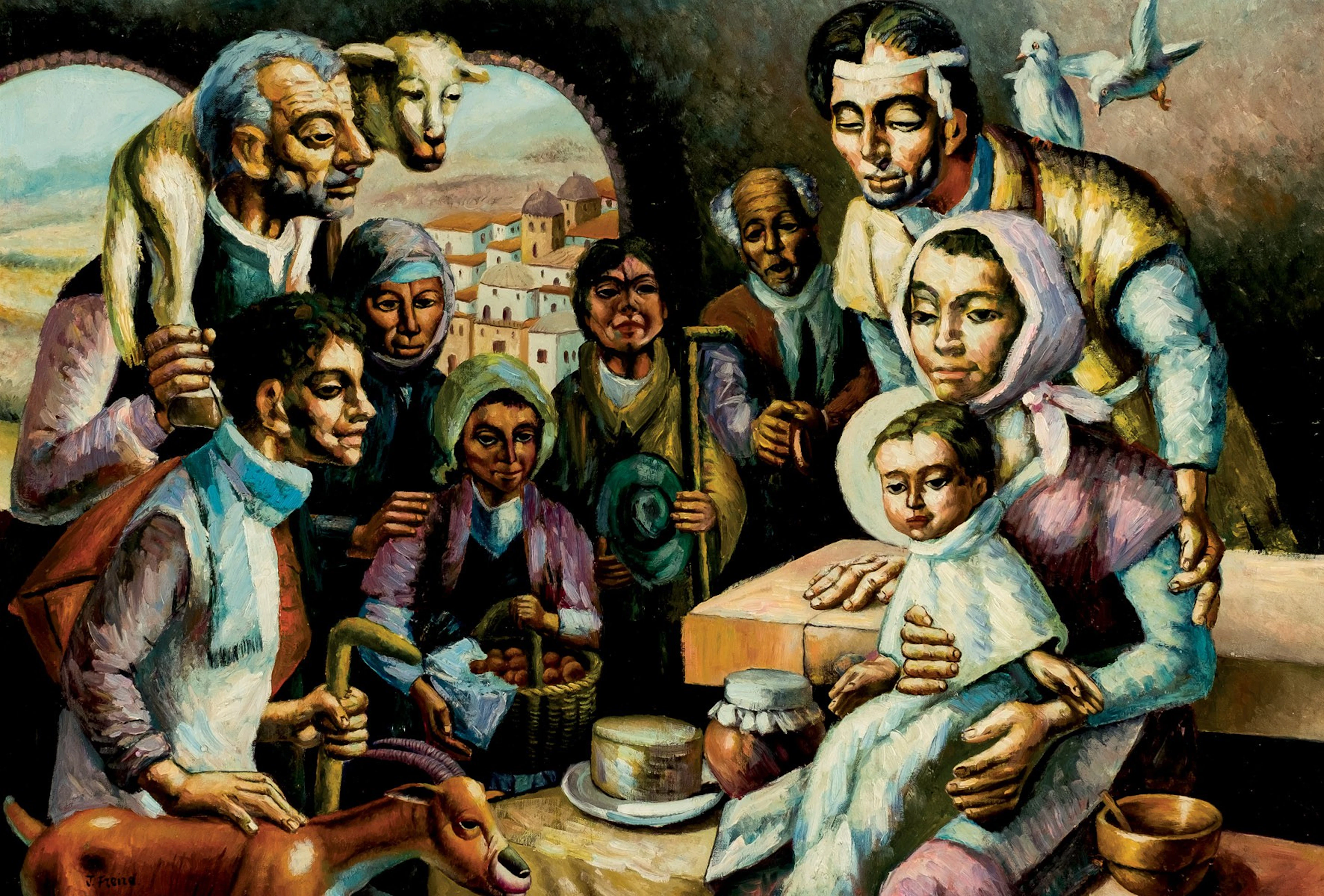 José Freire. Familia de campesinos