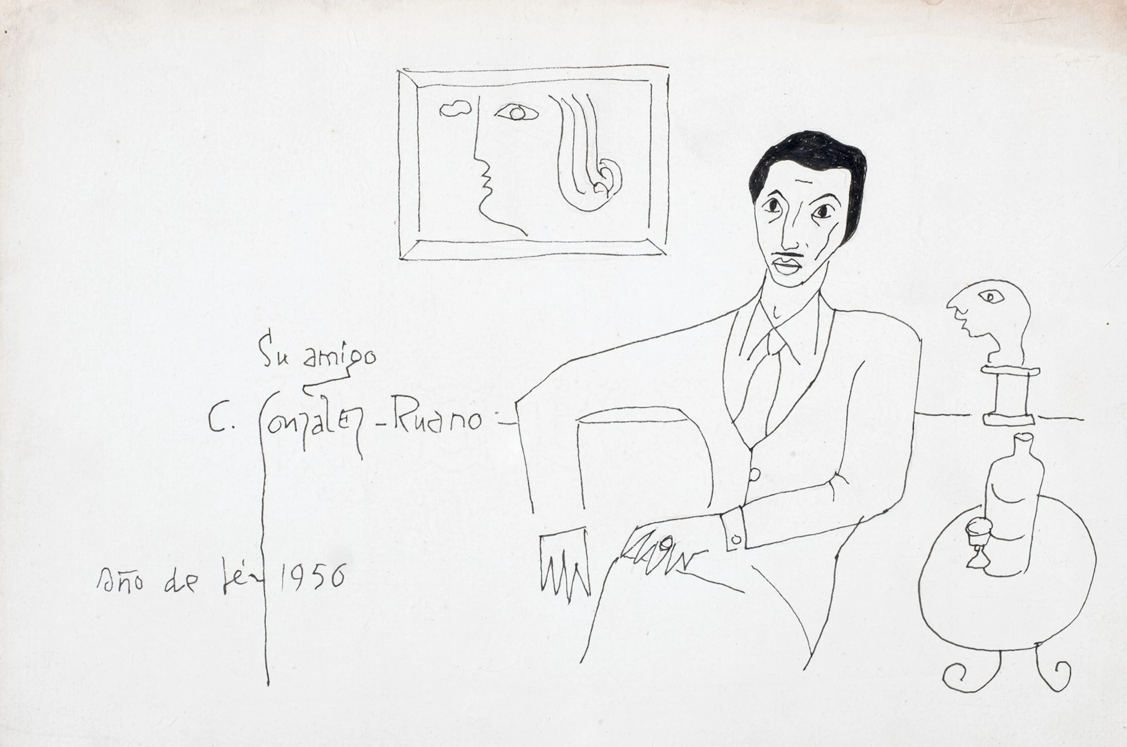 César González-Ruano. Autorretrato
