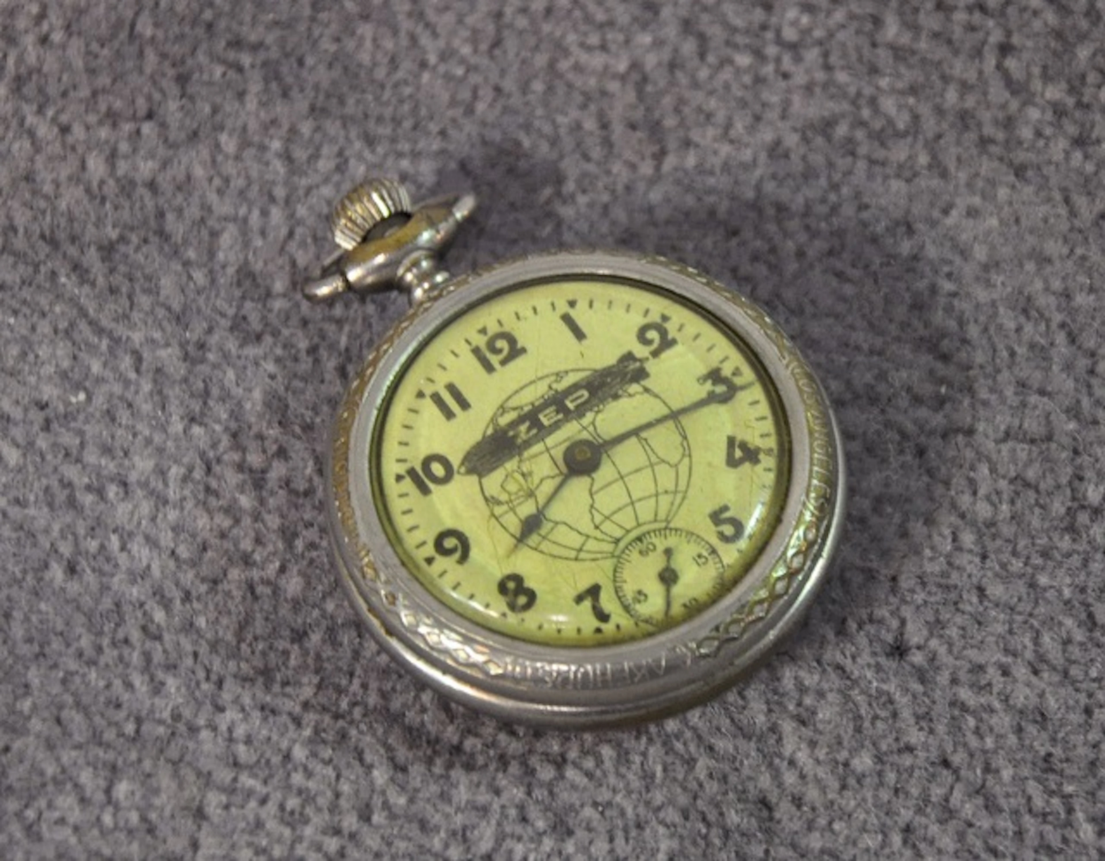 Westclocks Graf Zeppelin Pocket Watch