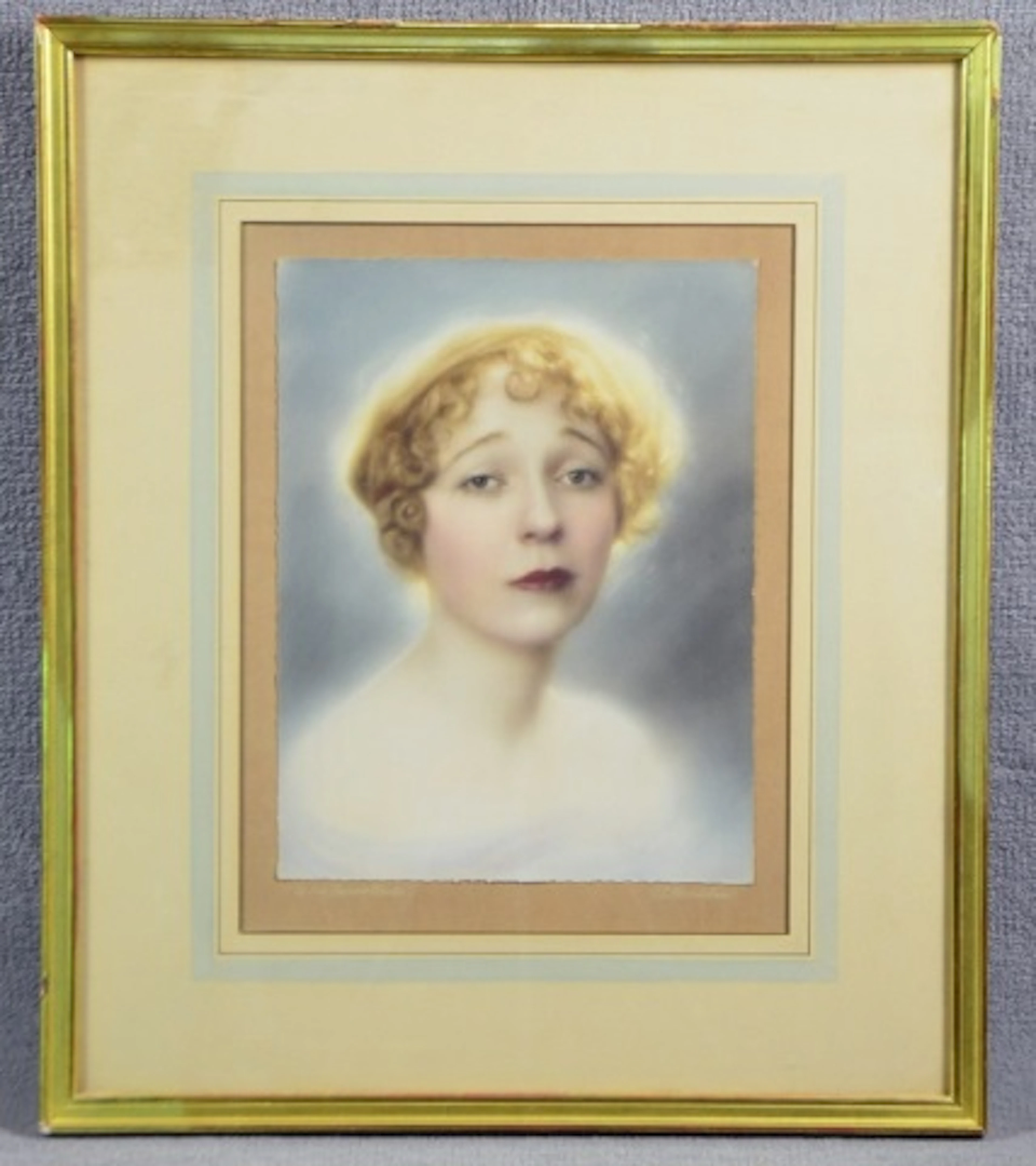Hand Tinted Portrait By G.L. Manuel Freres Studio