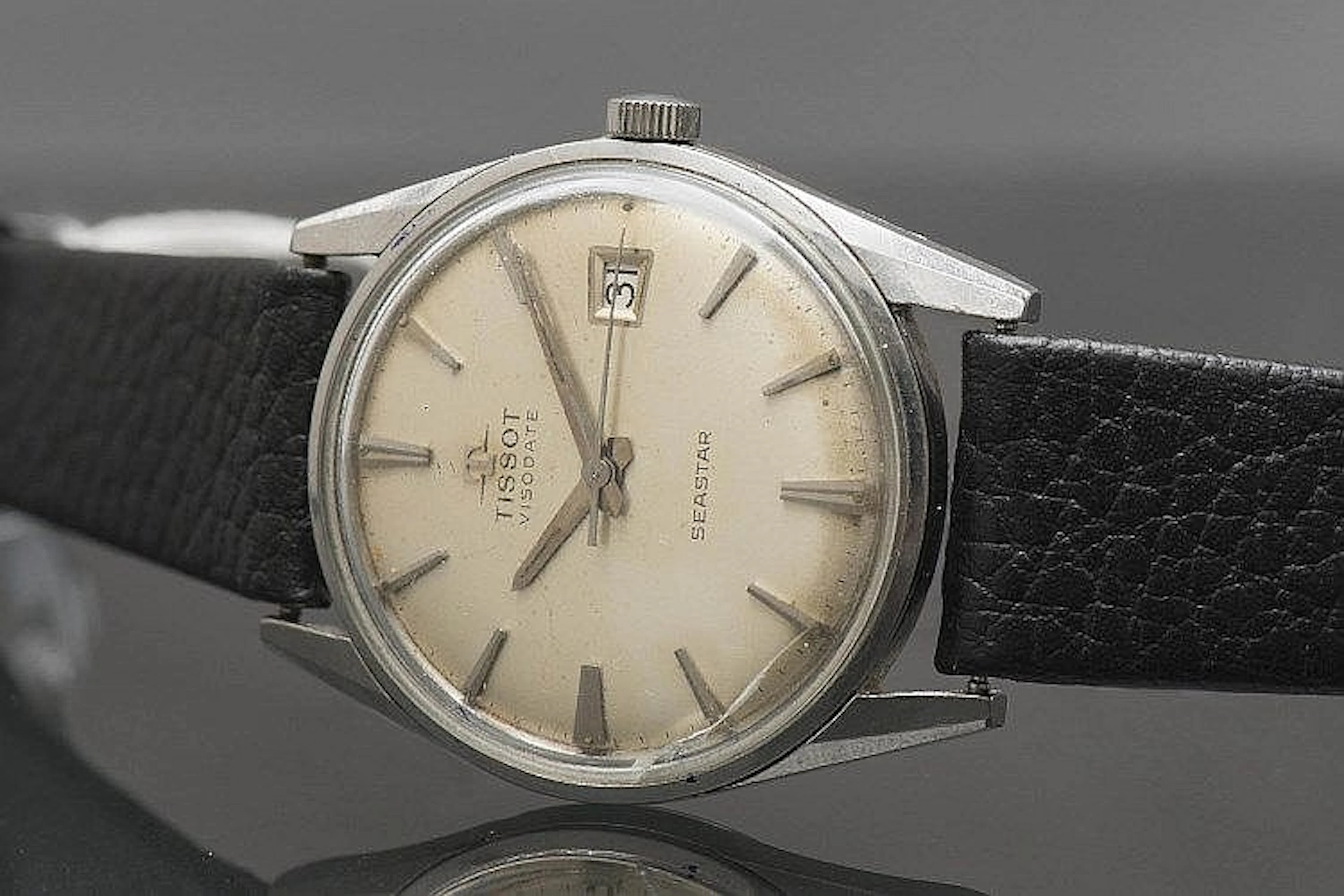montre bracelet mécamique pour homme Tissot Visodate...