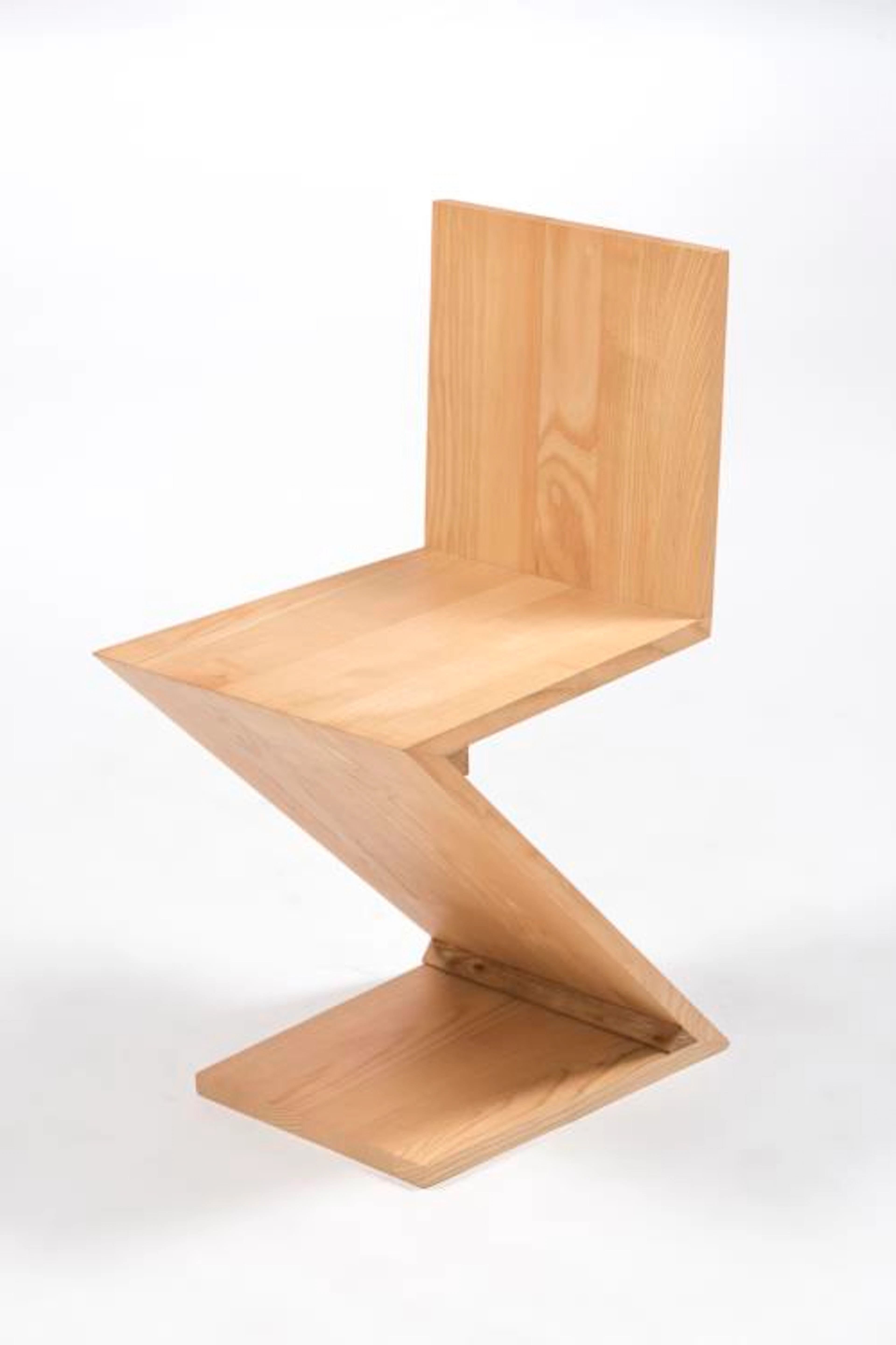 Gerrit Thomas Rietveld, chaise modèle "Zig Zag", circa 1934.