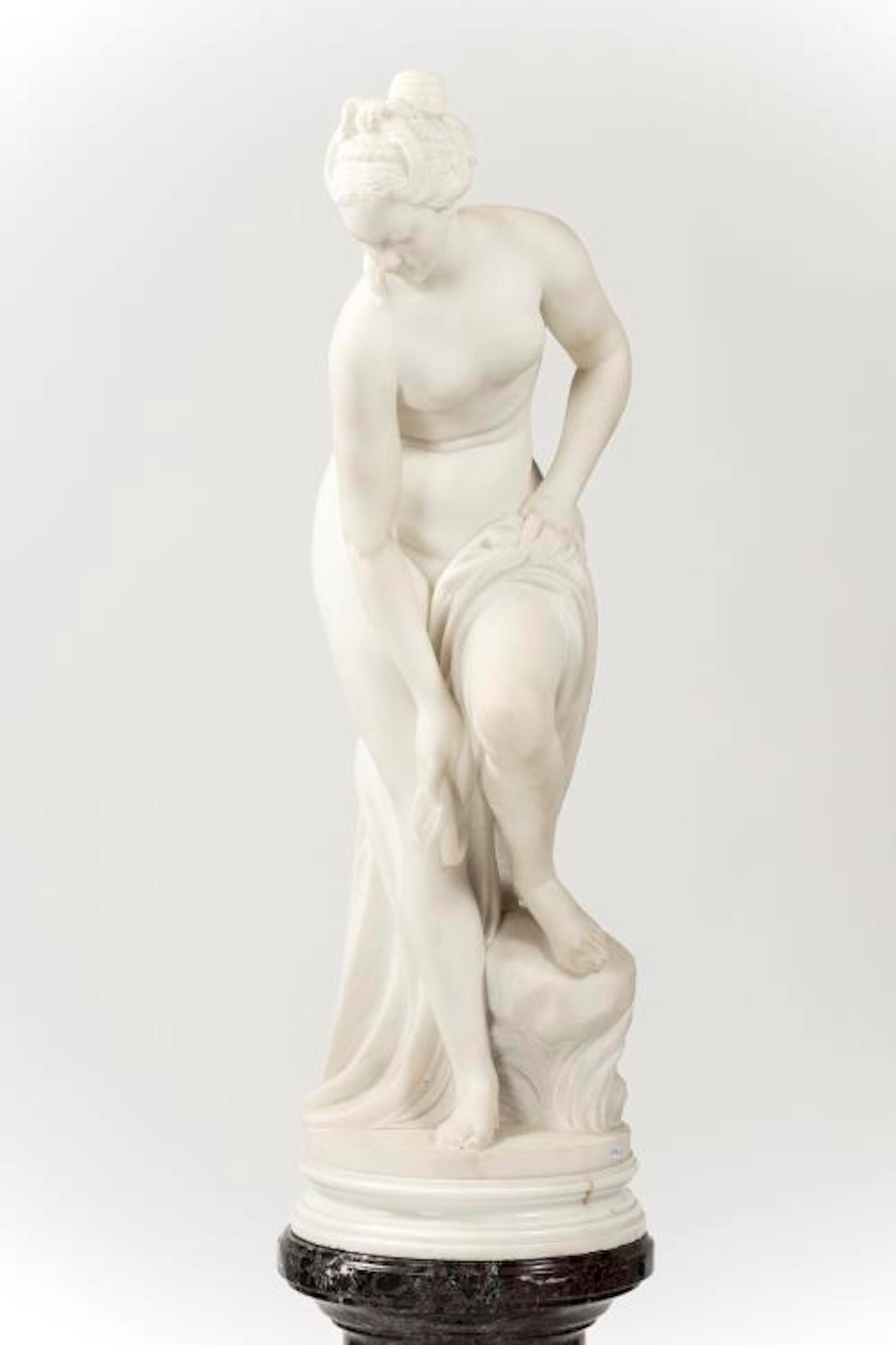 Antonio Frilli (XIXe, mort en 1902, IT), "Baigneuse, ou Vénus"