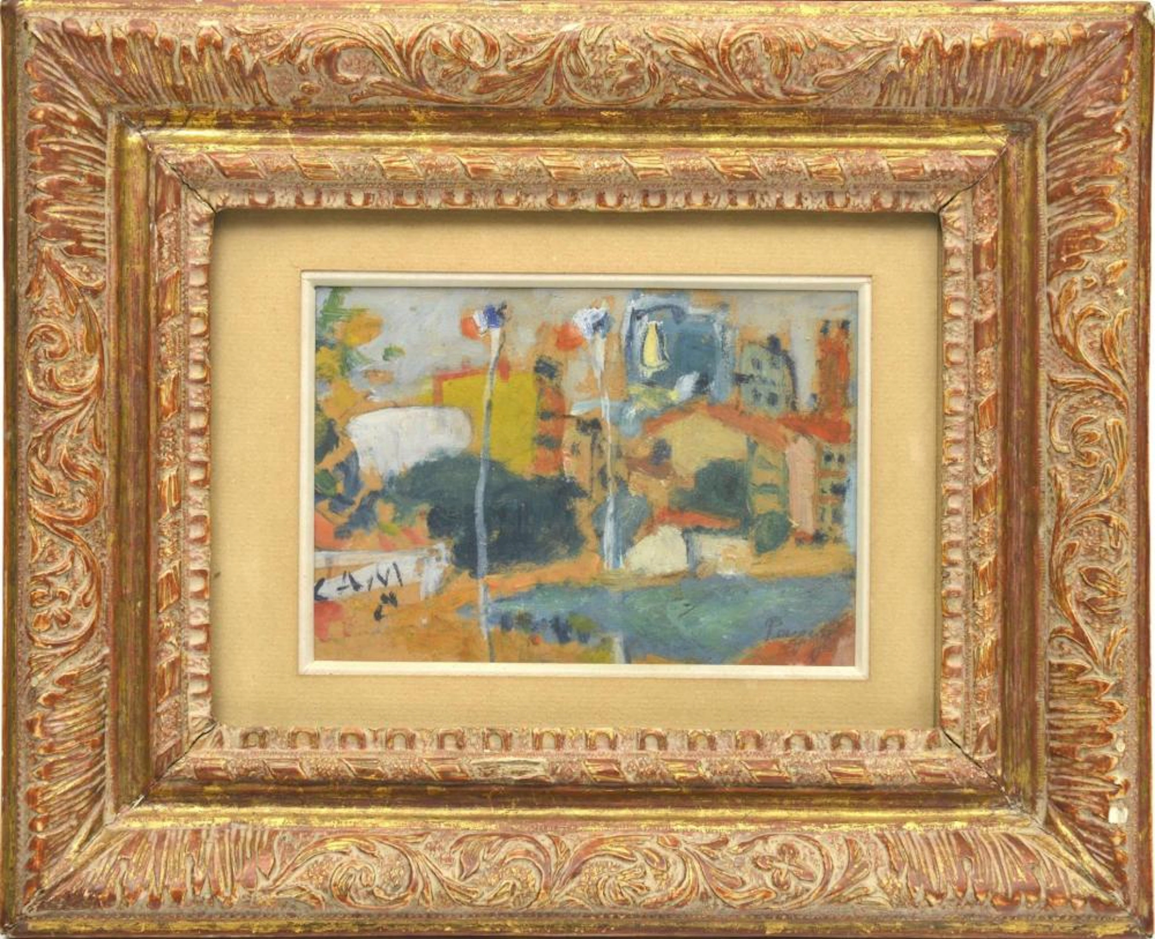 Jean POUGNY (Ivan Puni, Iwan Puni) "Nice / Alpes Maritimes"