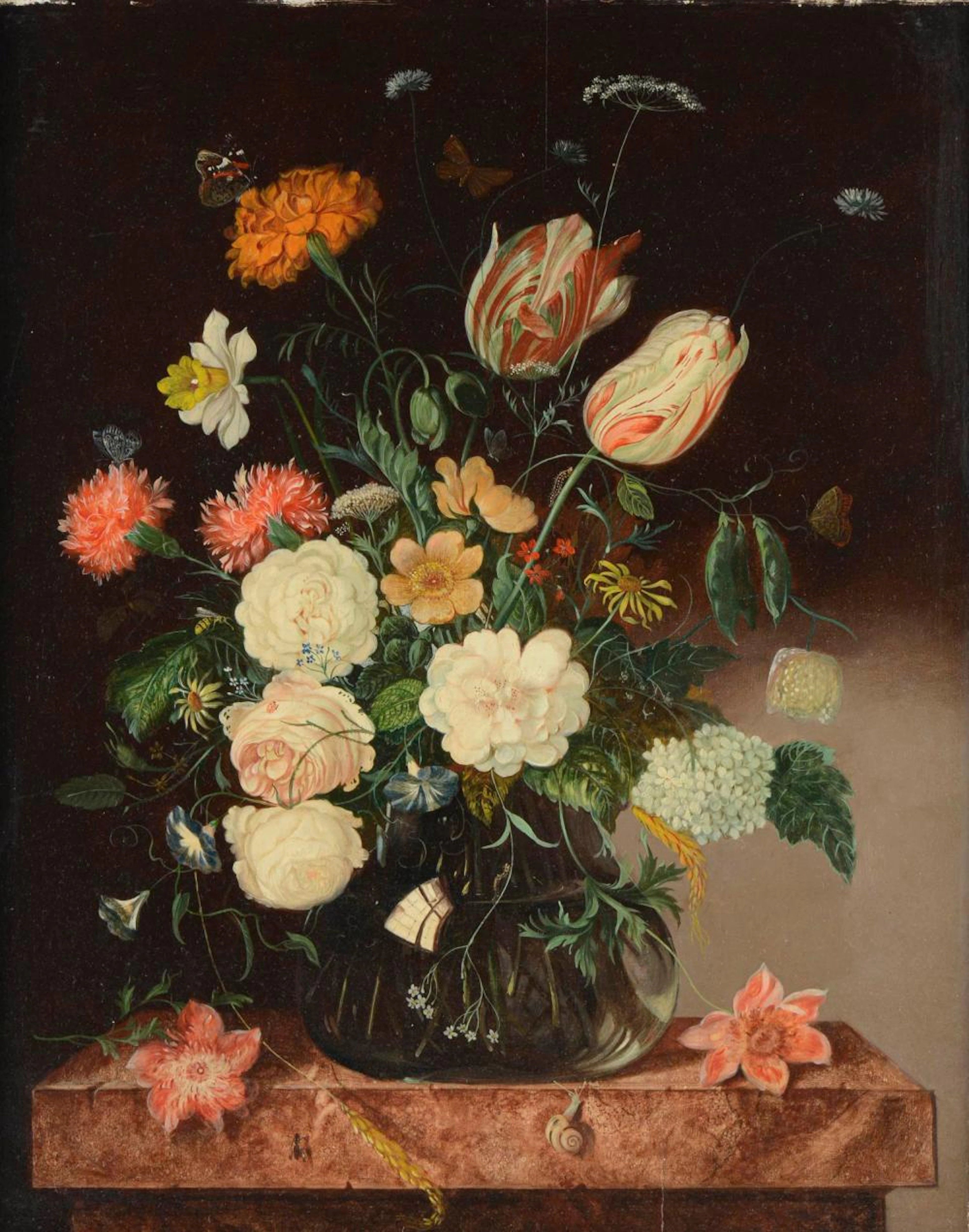 Jan Davids de HEEM (1606-1683/84) d'après, "Nature morte aux fleurs"