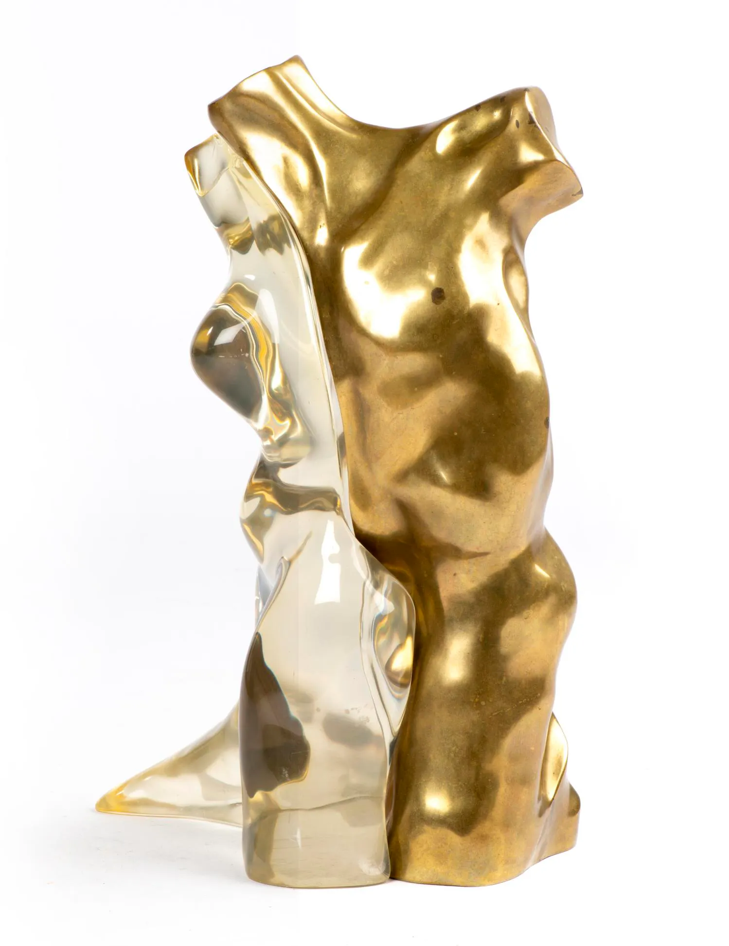 Max FORTI (1937), sculpture en bronze et plexiglas | Barnebys