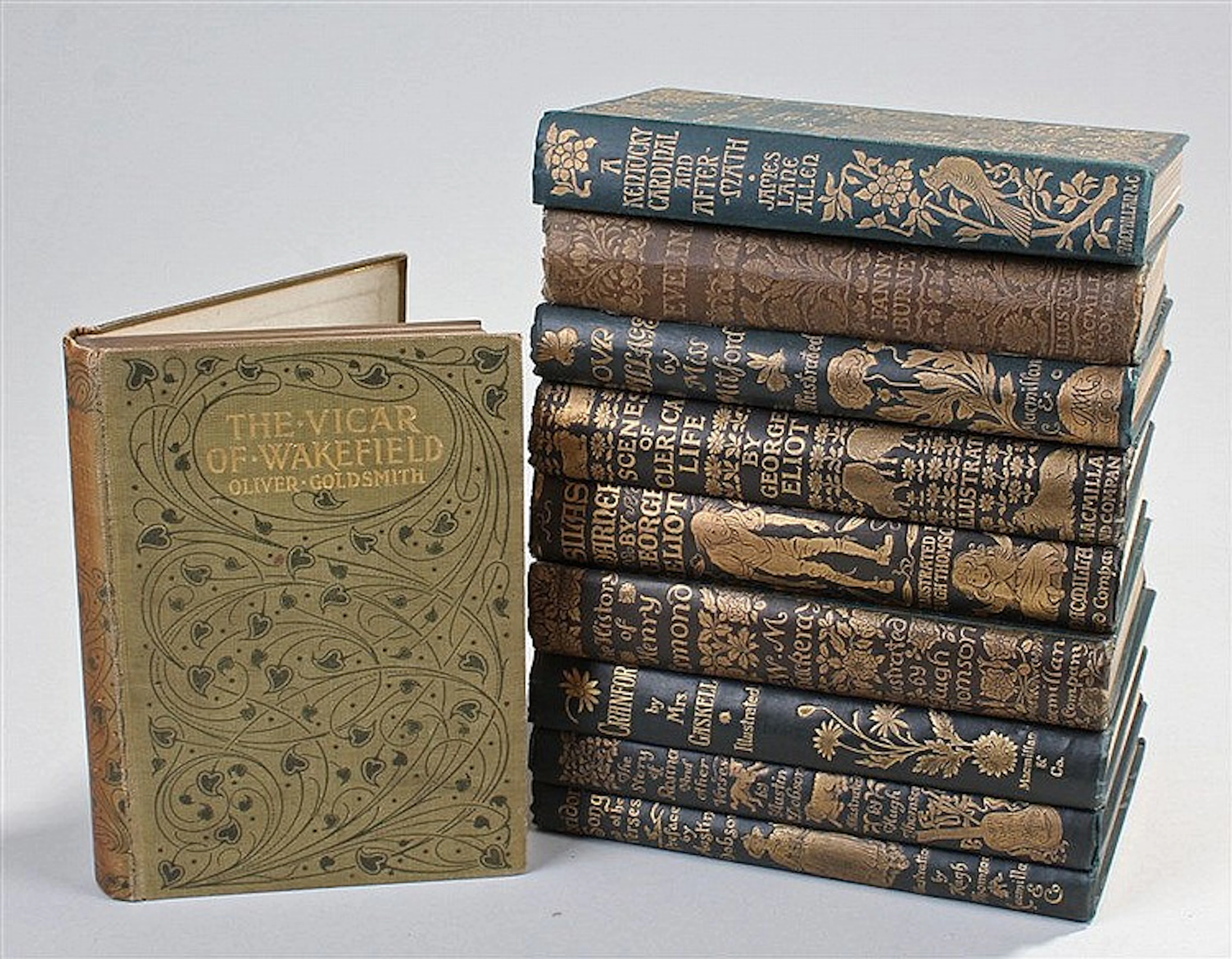 Hugh Thomson, (illustrator) nine titles to include, Scenes of Clerical life
