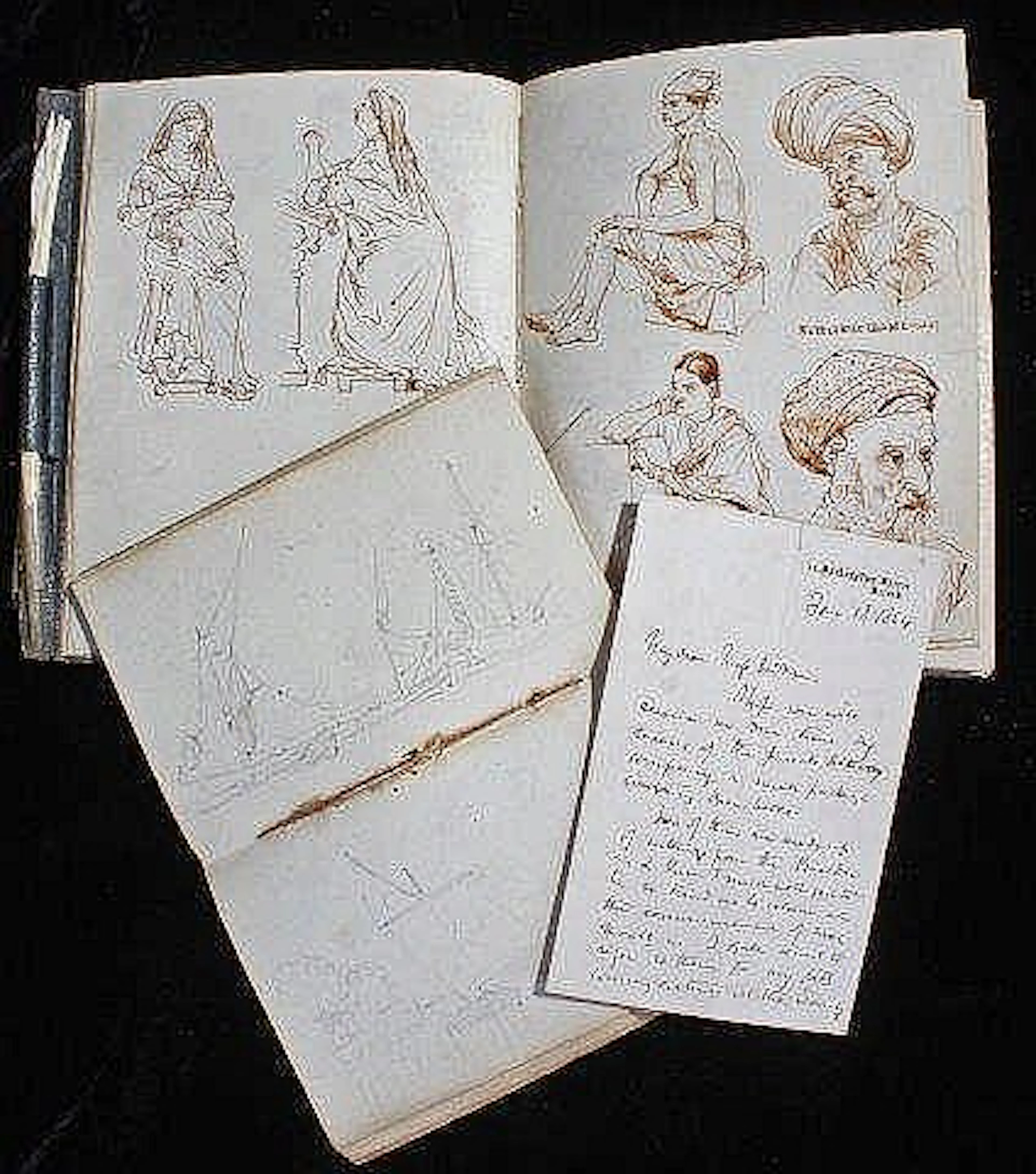William Burges interest,Sir William Emerson's sket