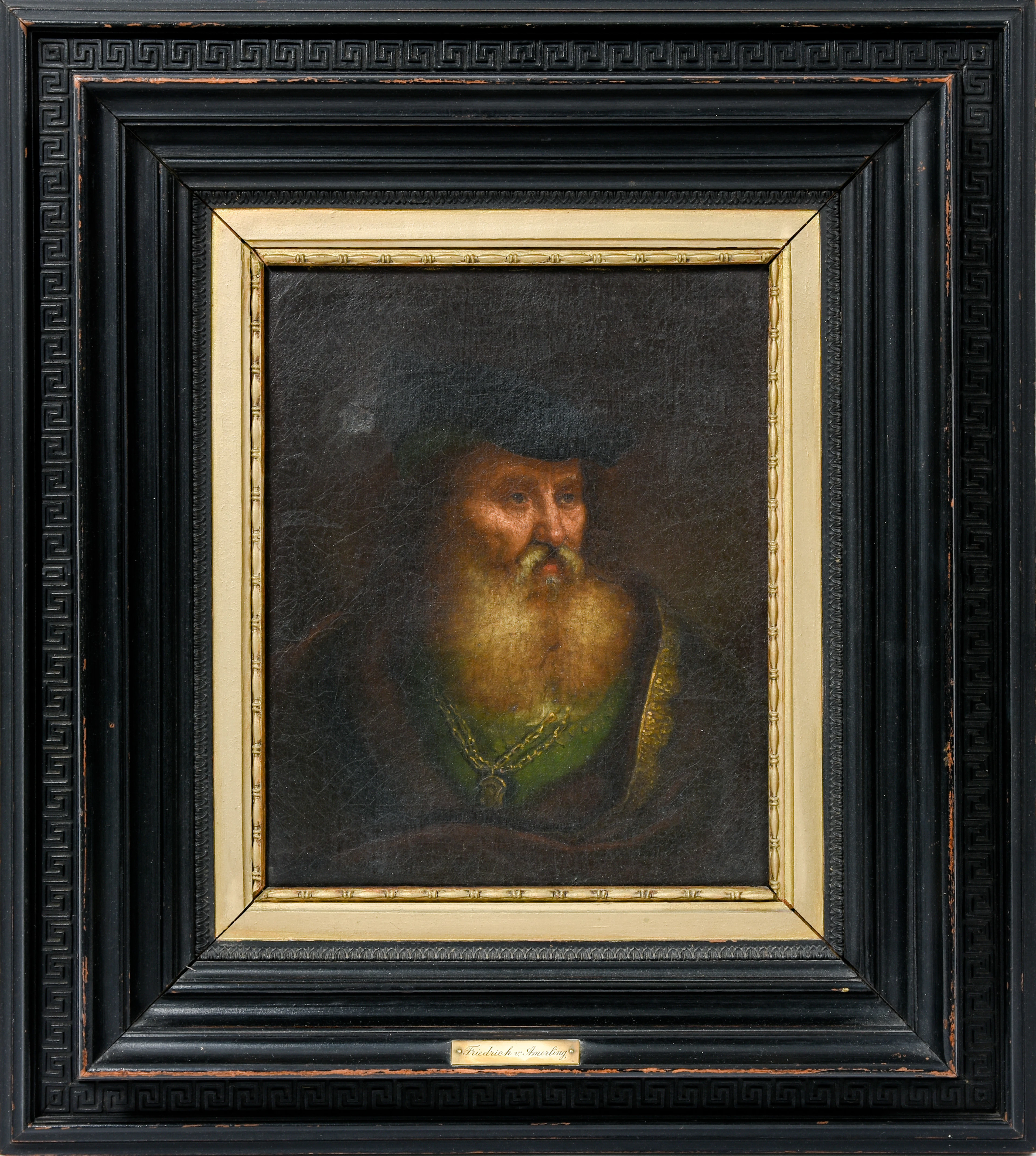 KOPIST. "Ohne Titel", Öl auf Leinw., nicht sign.,dat.,19. Jhd.