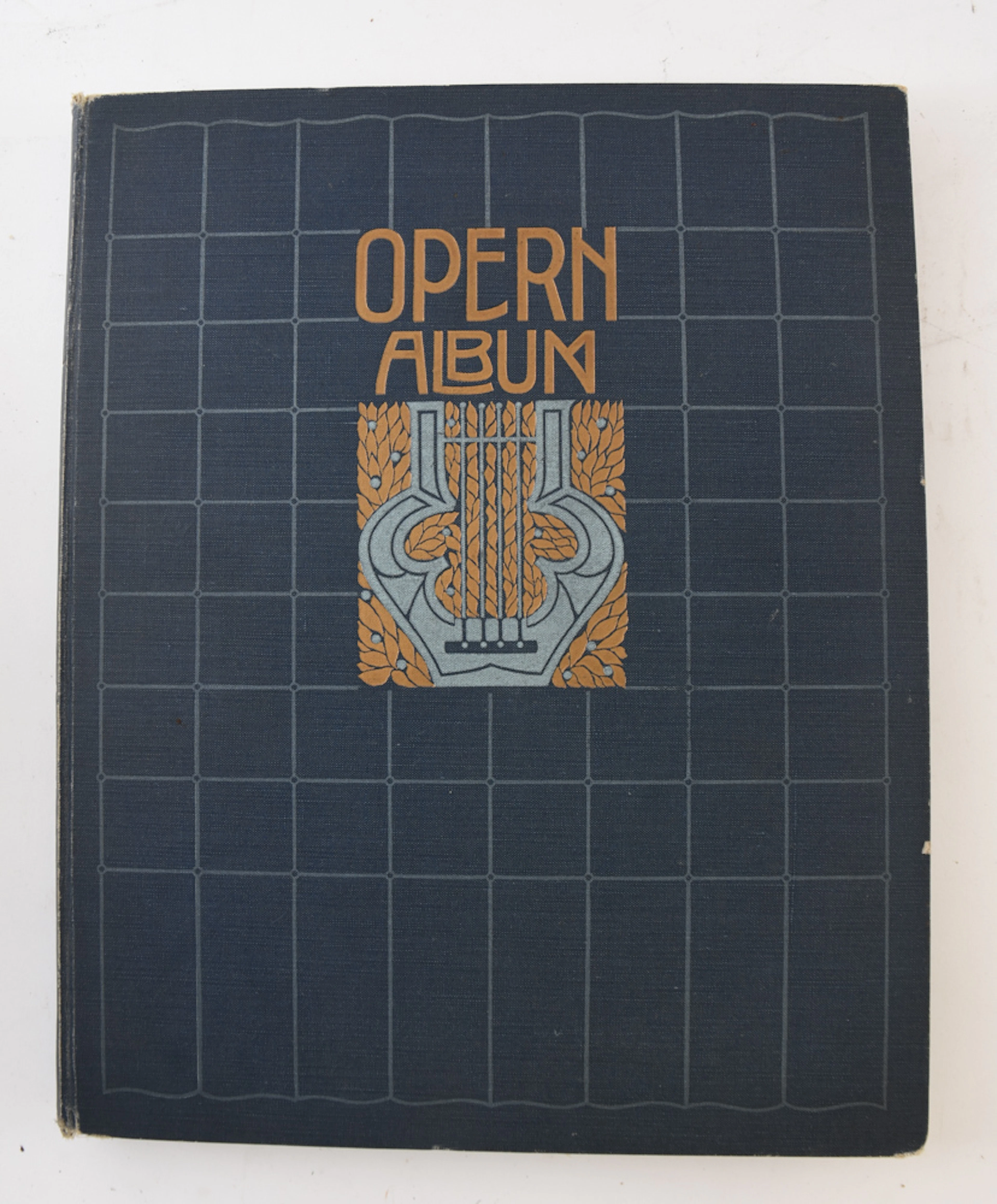 "OPERN-ALBUM FÜR PIANOFORTE", Jugendstil- Prägung, Deutsches Reich um 1910.