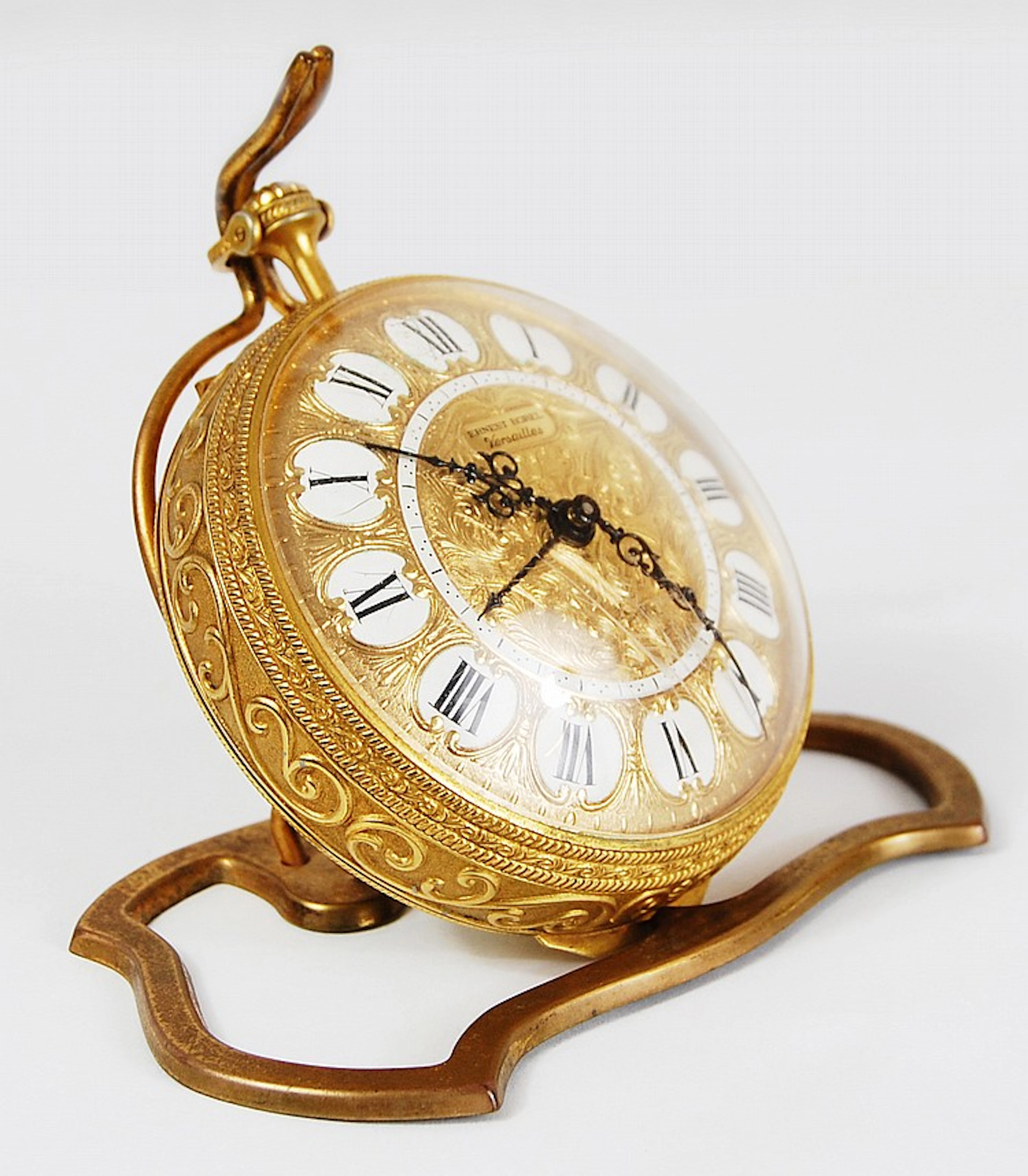 Ernest Borel Versailles Pocket Watch On Stand
