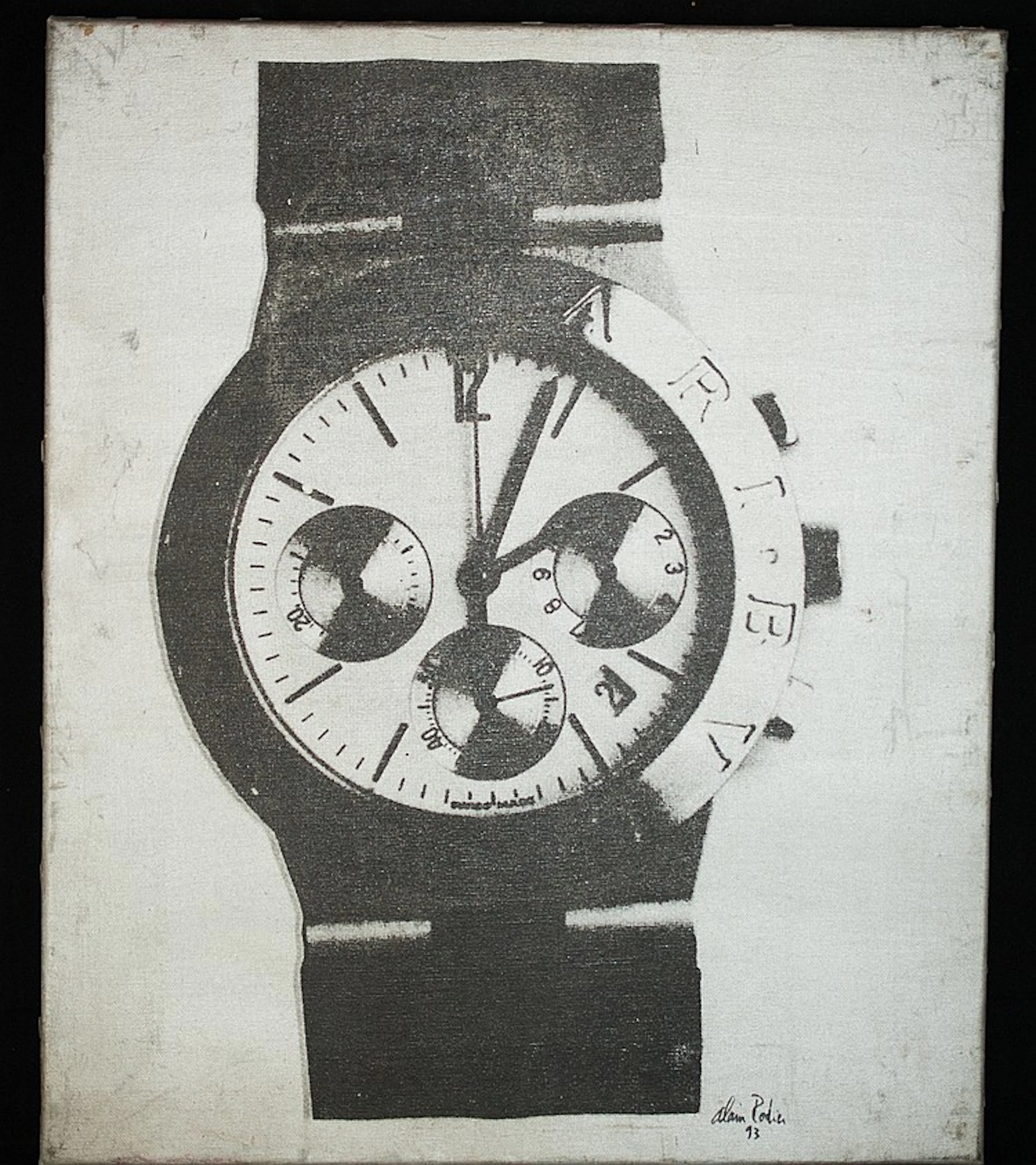 Bvlgari Watch Painting
