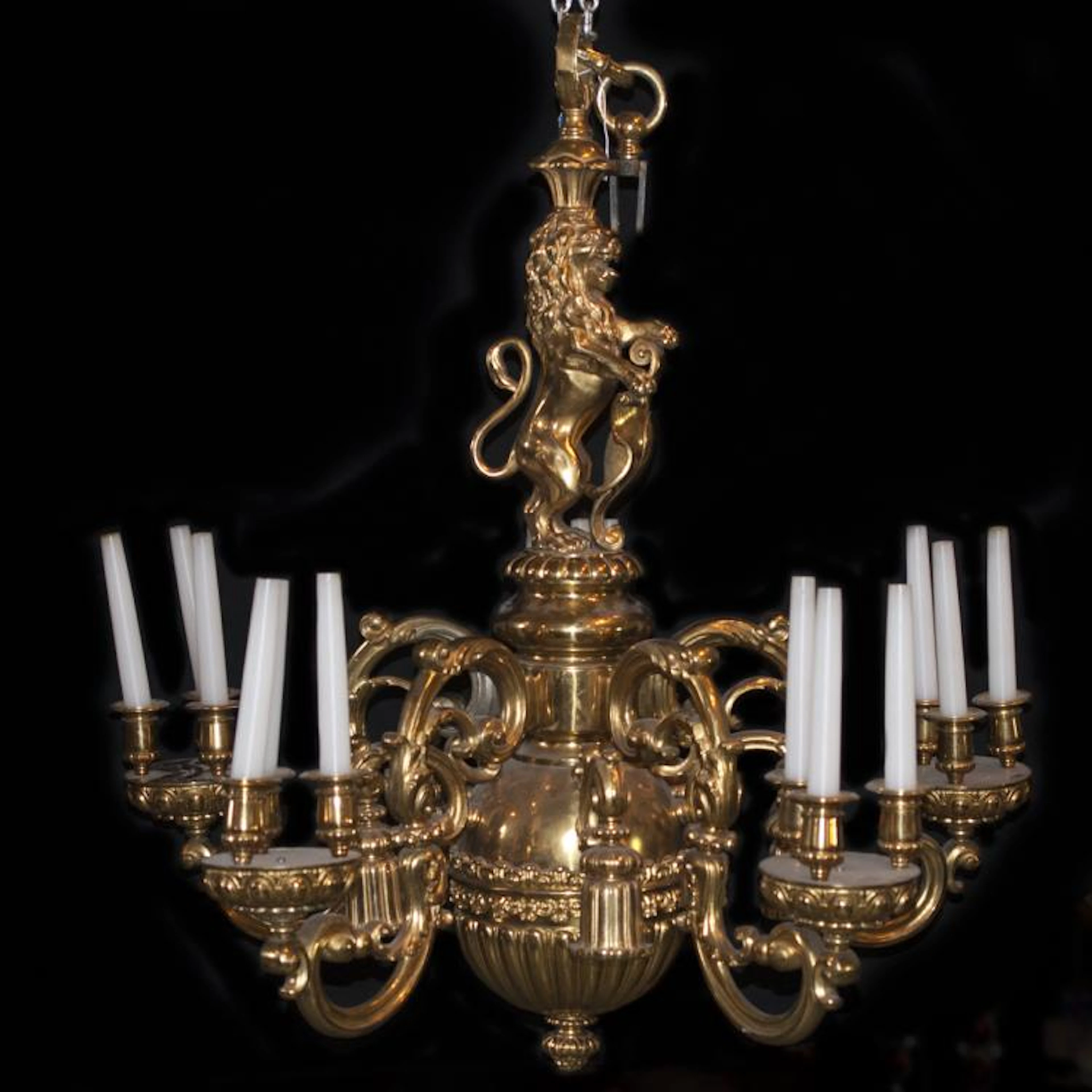 Dore Bronze Chandelier