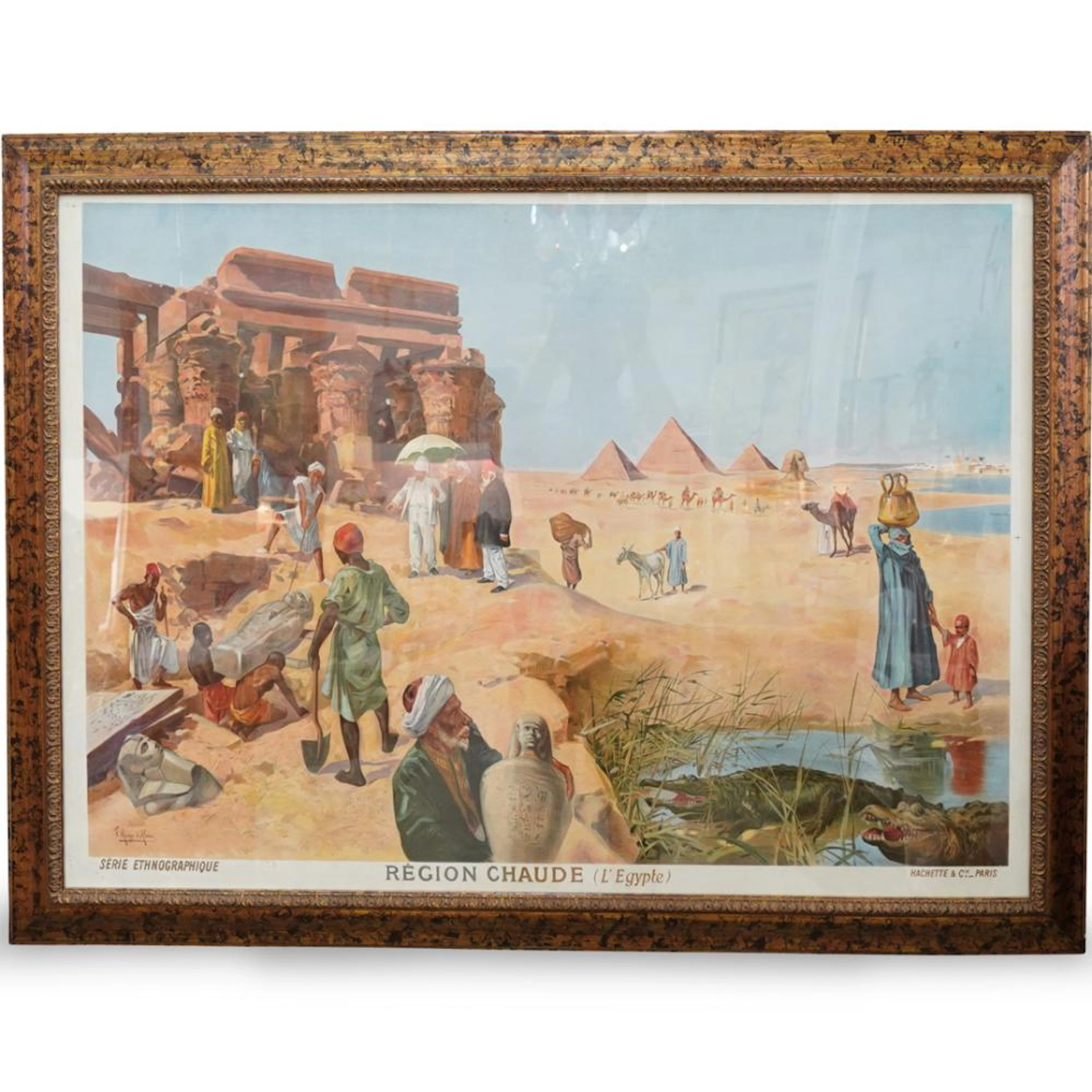 Frederic Hugo d'Alesi (French, 1849-1906) Antique Poster