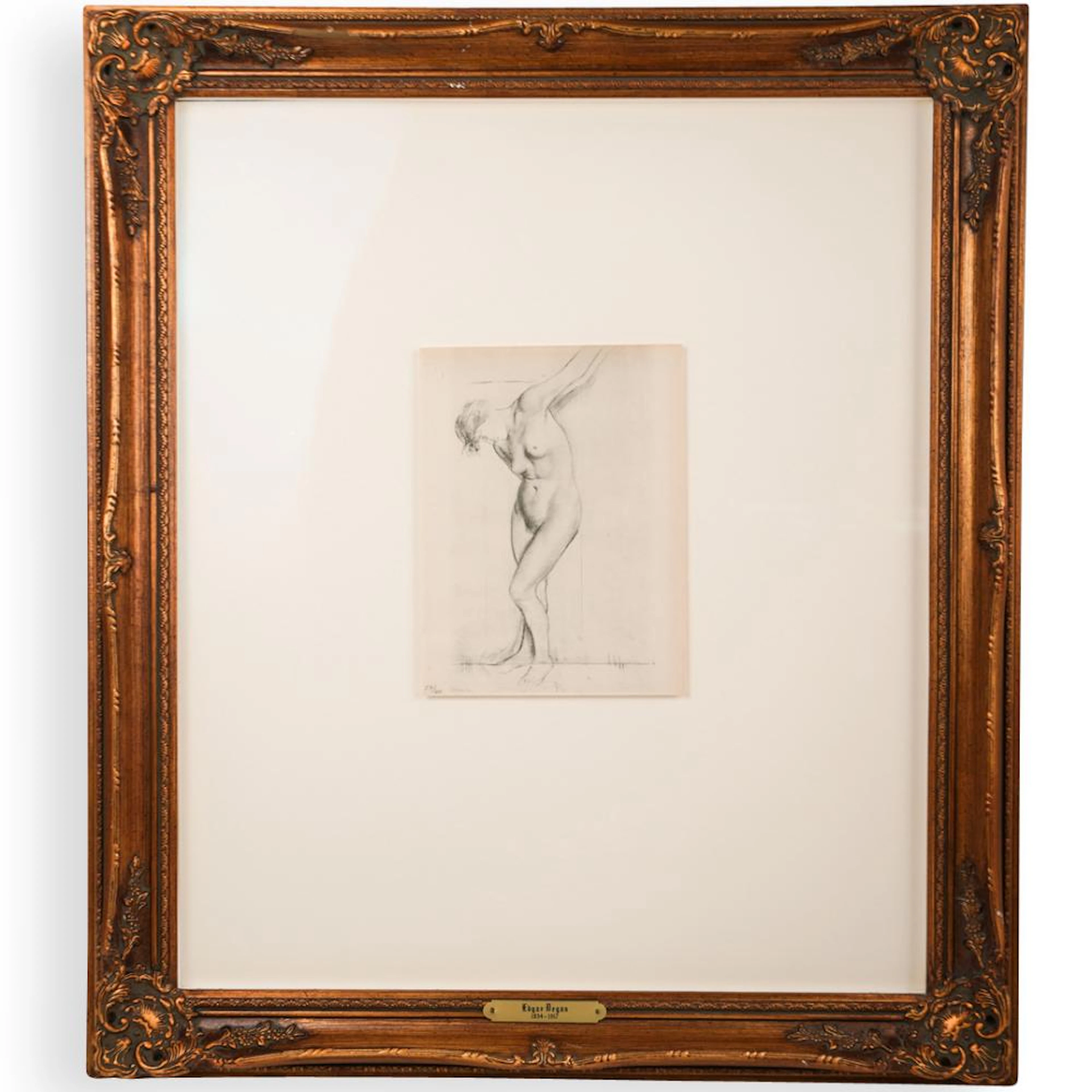 Edgar Degas Limited Edition Lithograph