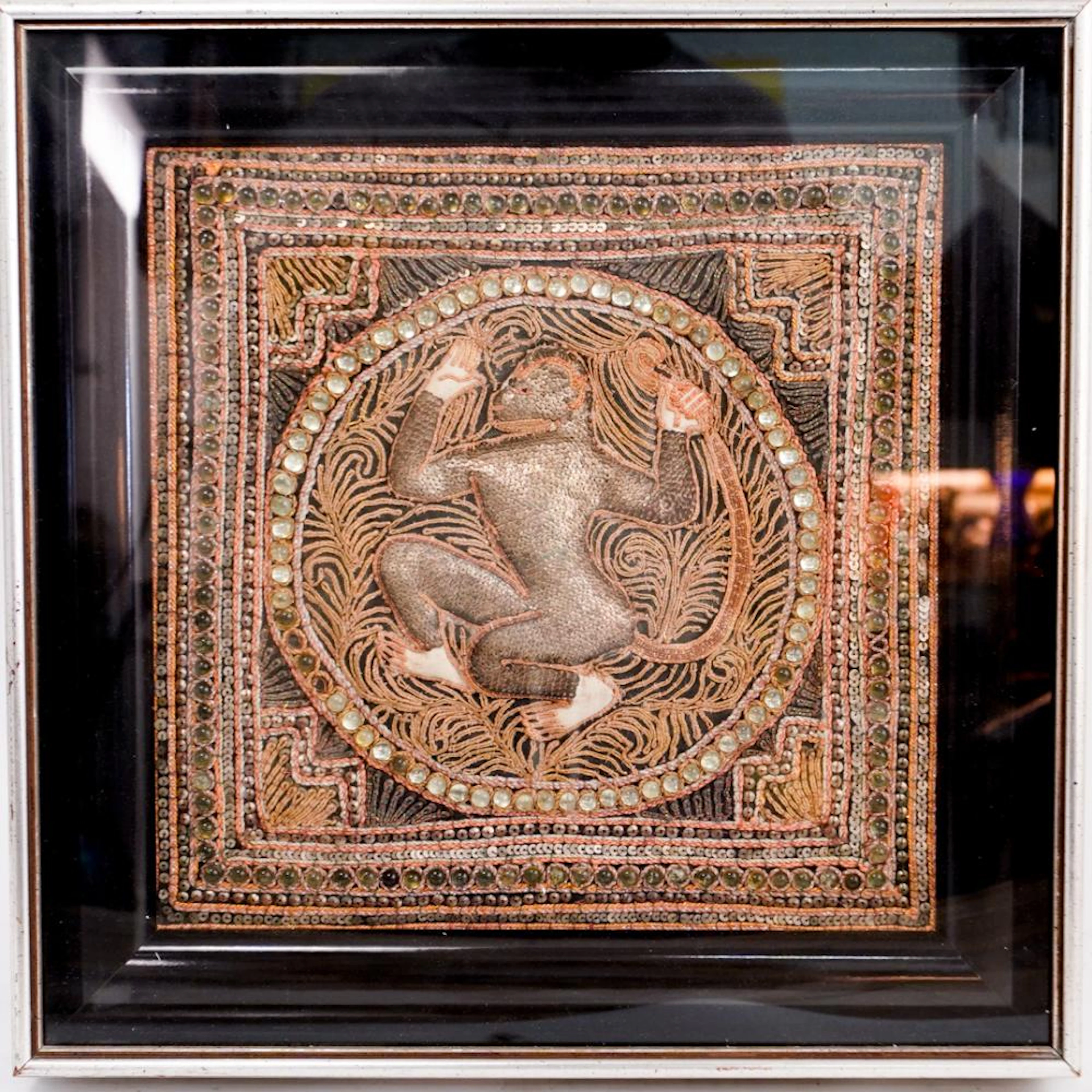 Burmese kalaga Embroidered Tapestry
