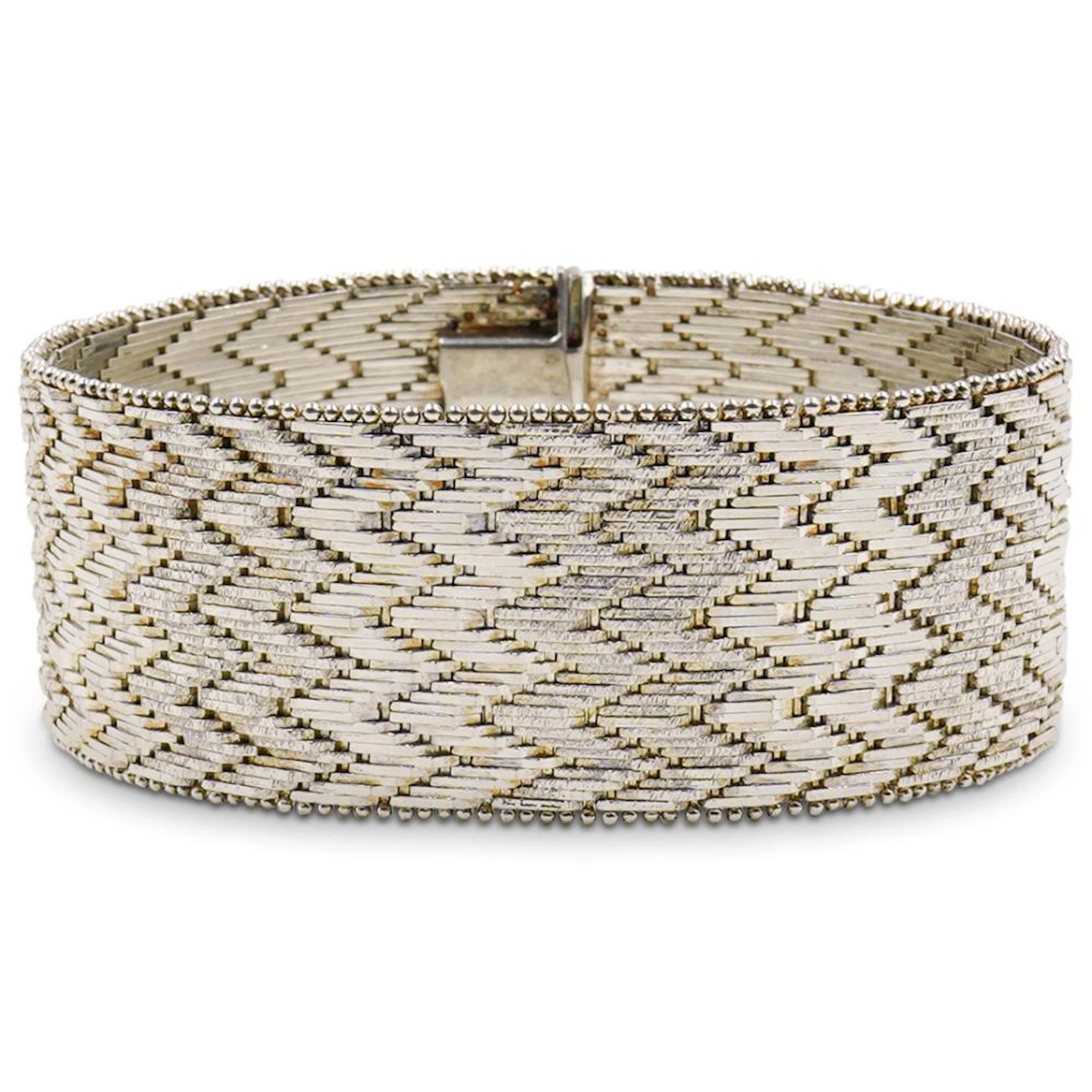 Sterling Silver Mesh Bracelet