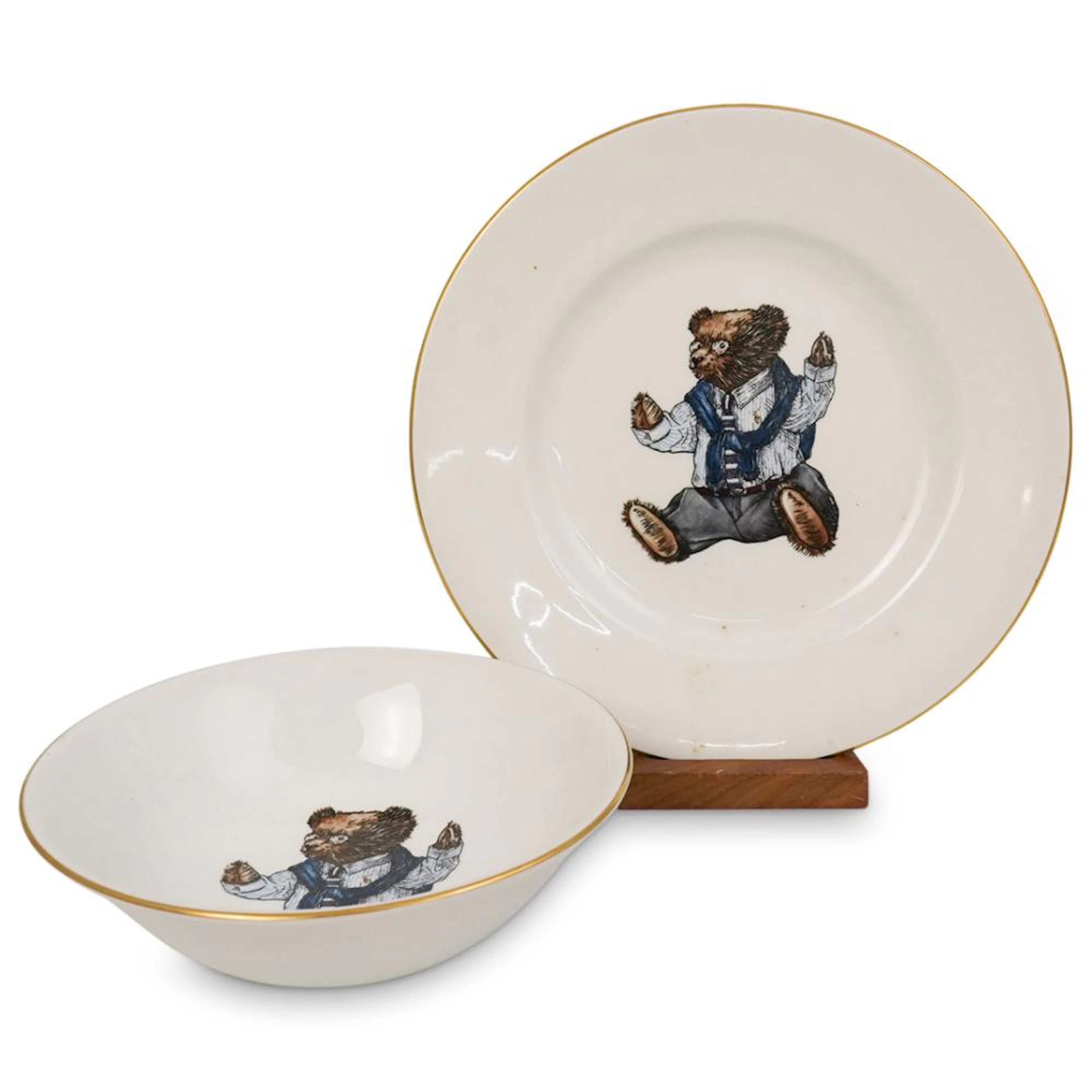 ( 2 Pc) Ralph Lauren Wedgwood Porcelain Set