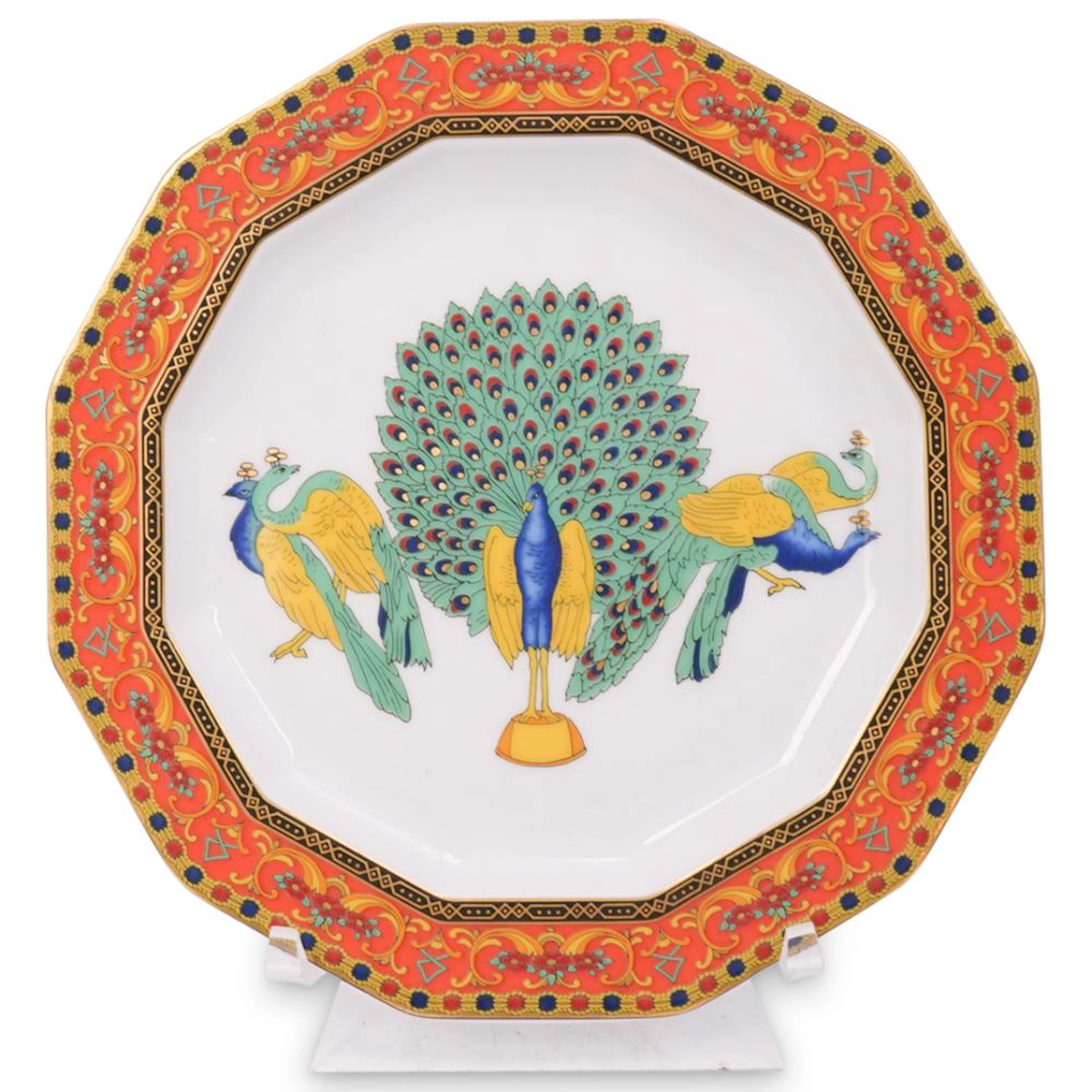 Versace "Le Voyage De Marco Polo" Porcelain Plate