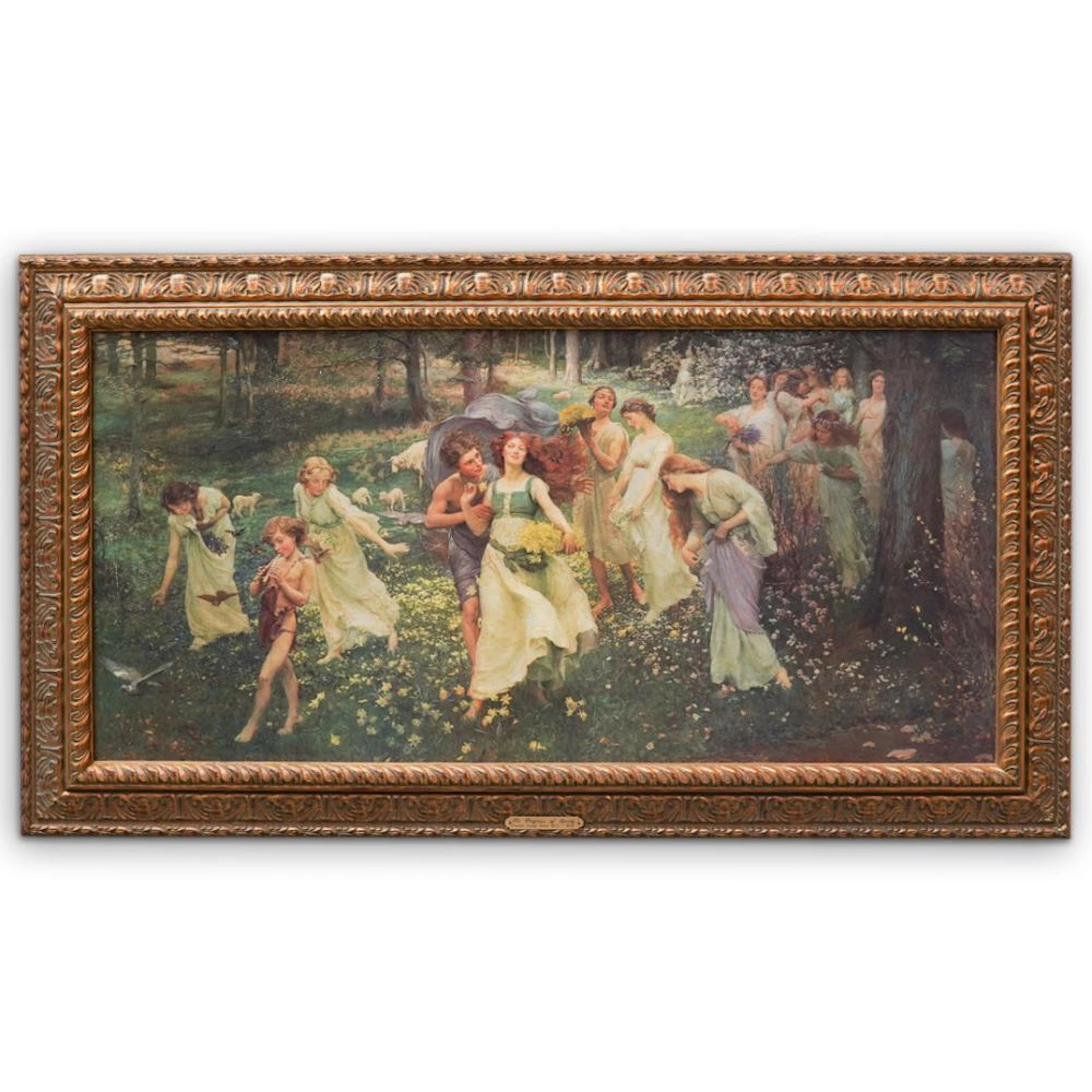 Progress of Spring x Charles Daniel Replica Painting