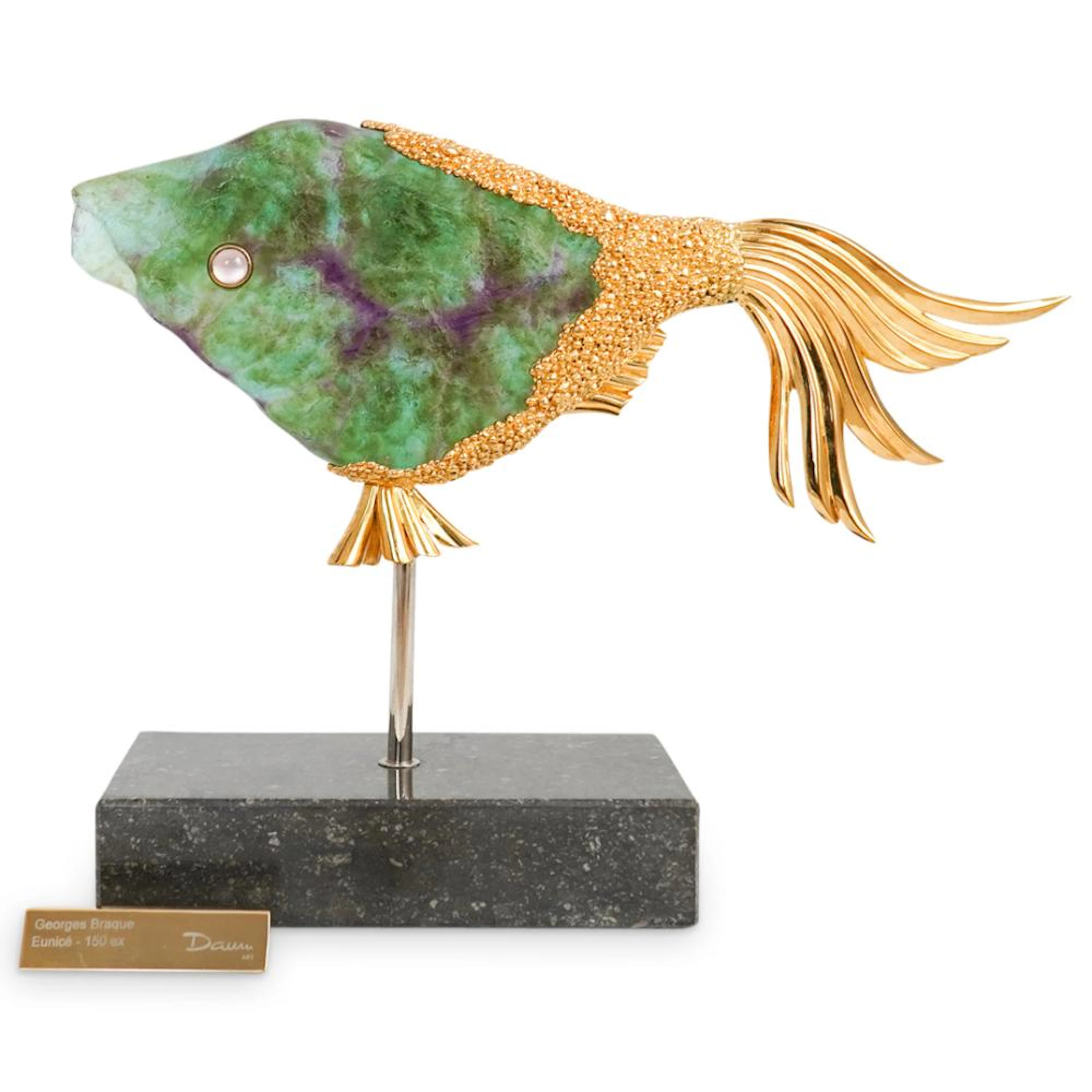 Daum "Eunice" Fish By Georges Braque