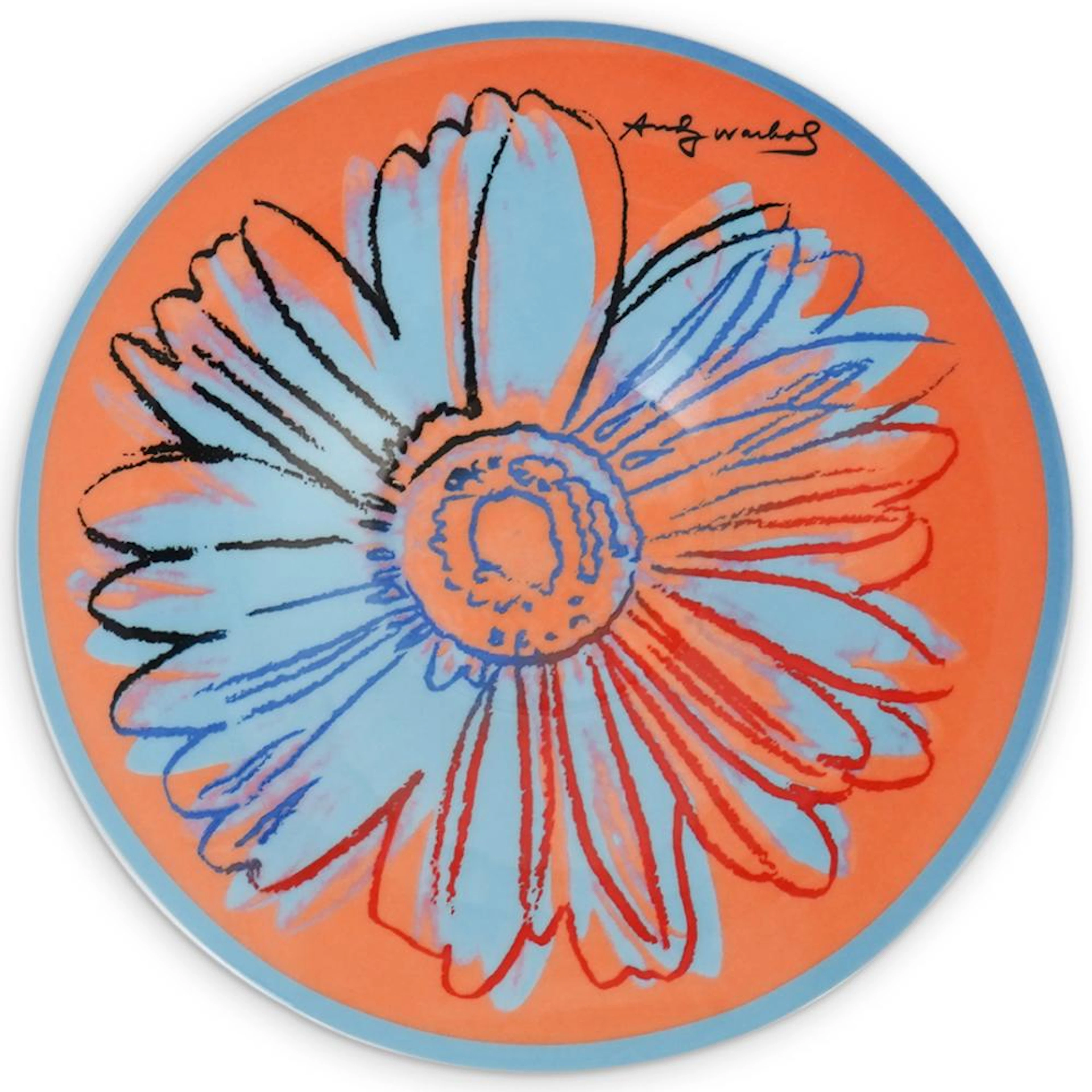 Andy Warhol Rosenthal Porcelain Plate