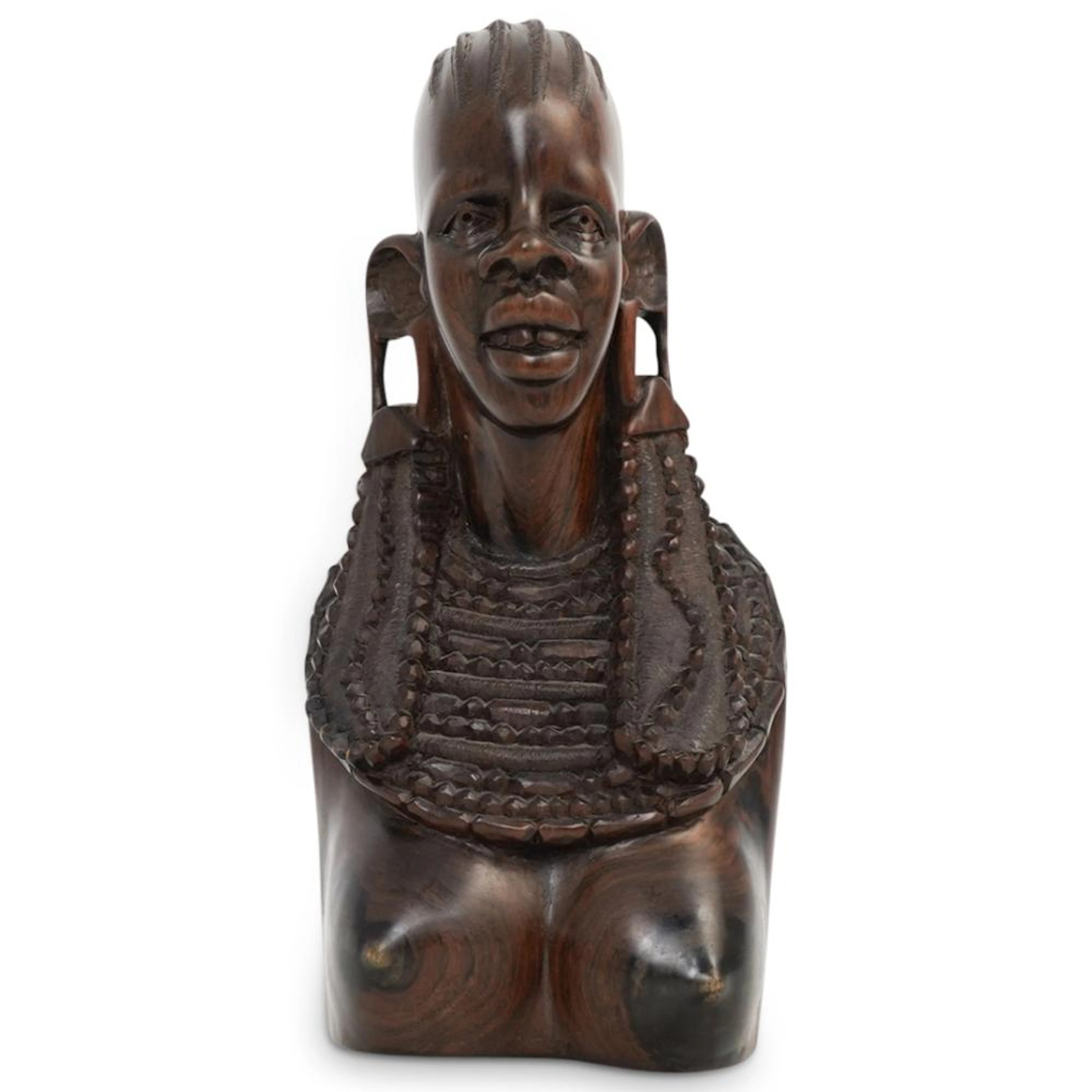 zambu East African Bust Sculpture
