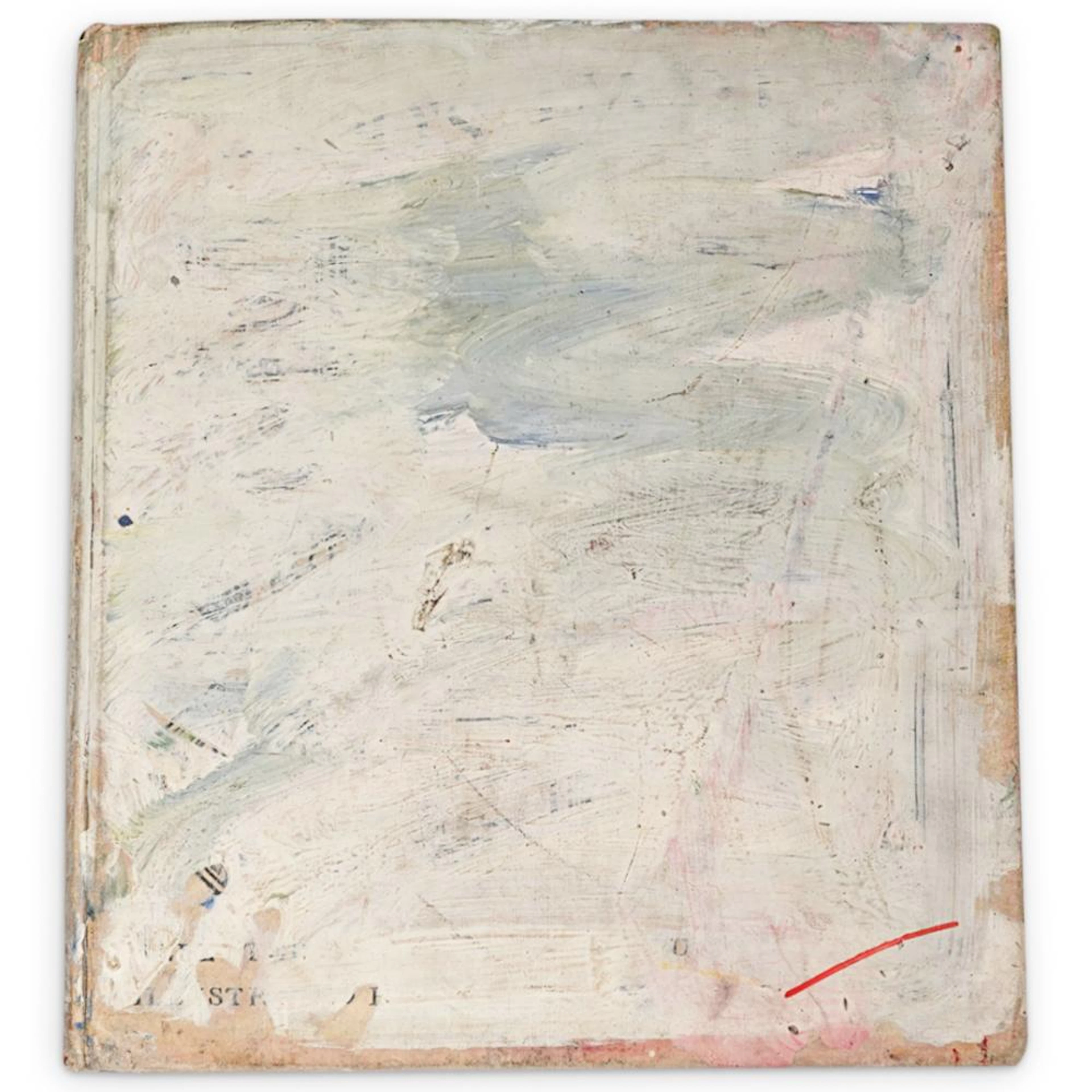 Purvis Young (American 1943-2010) Painted Book