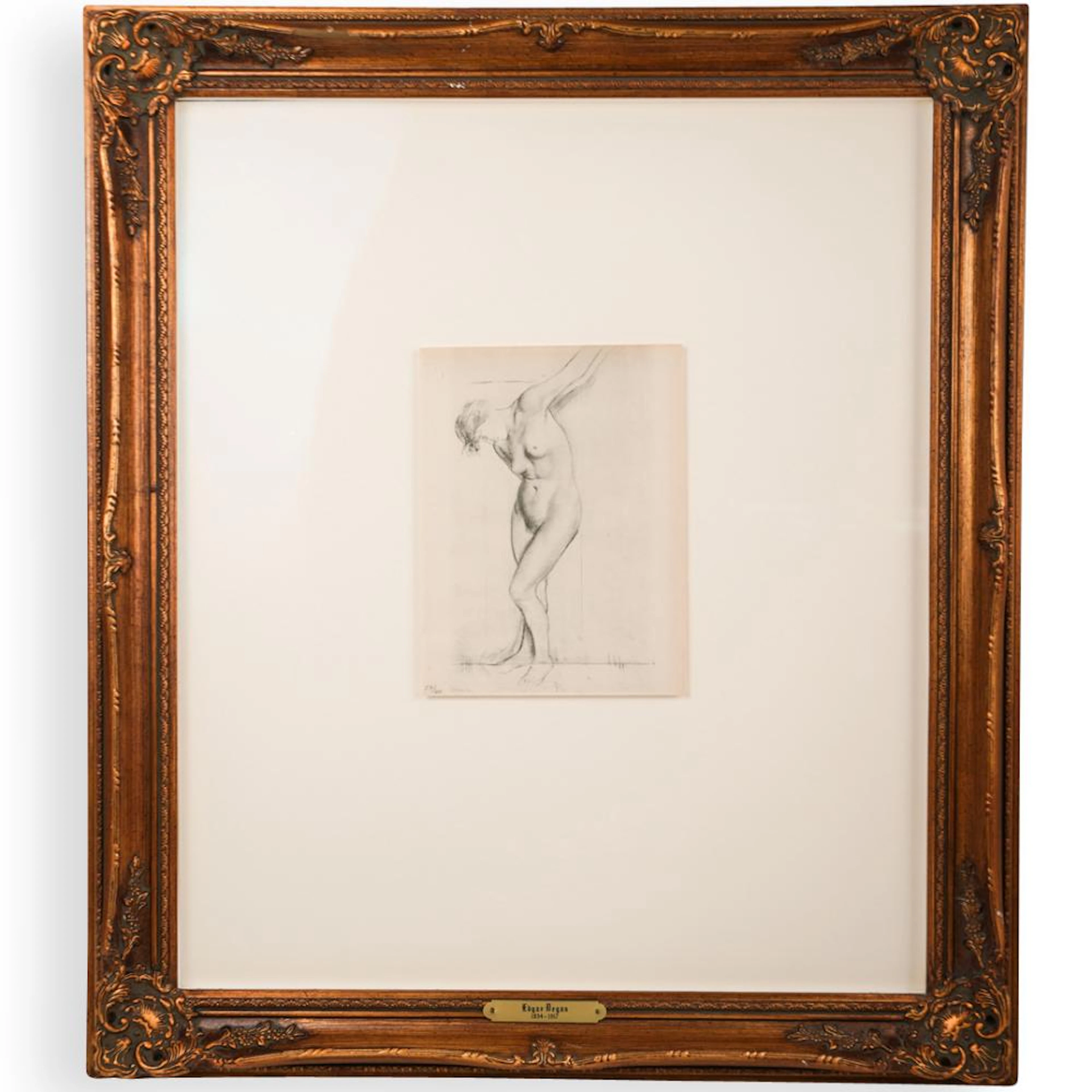 Edgar Degas Limited Edition Lithograph