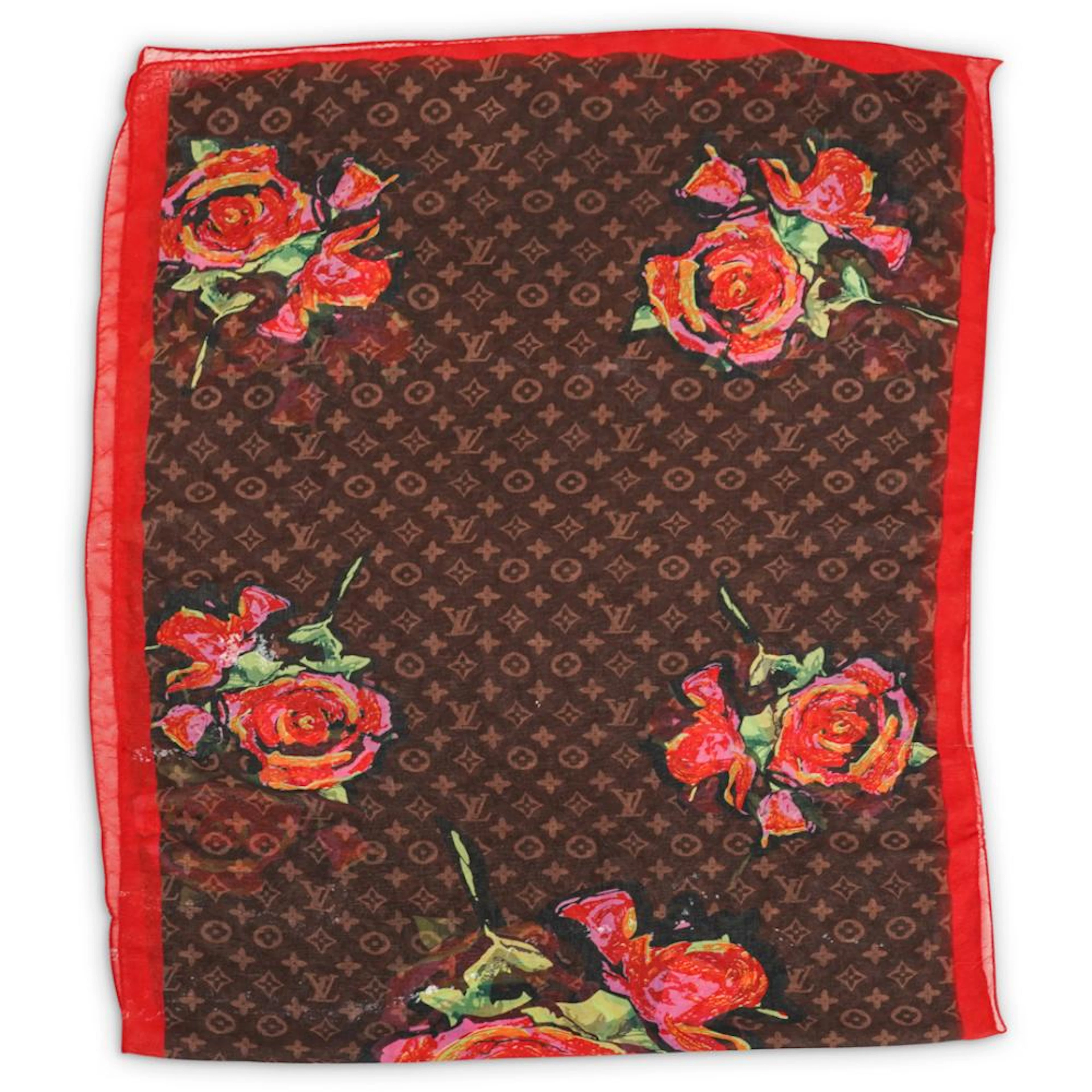Louis-Vuitton-style Shawl