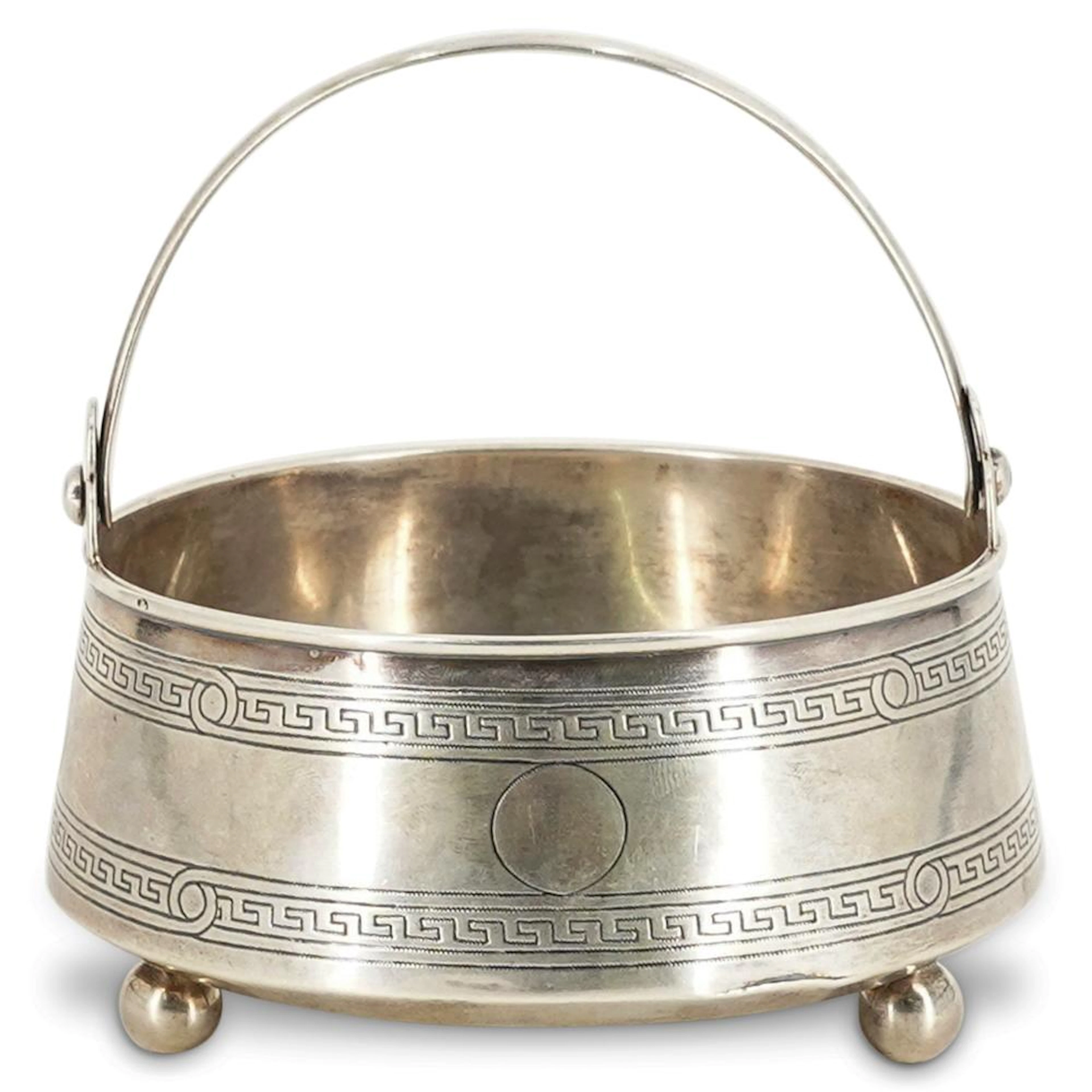 19th Cent. Russian Silver Basket