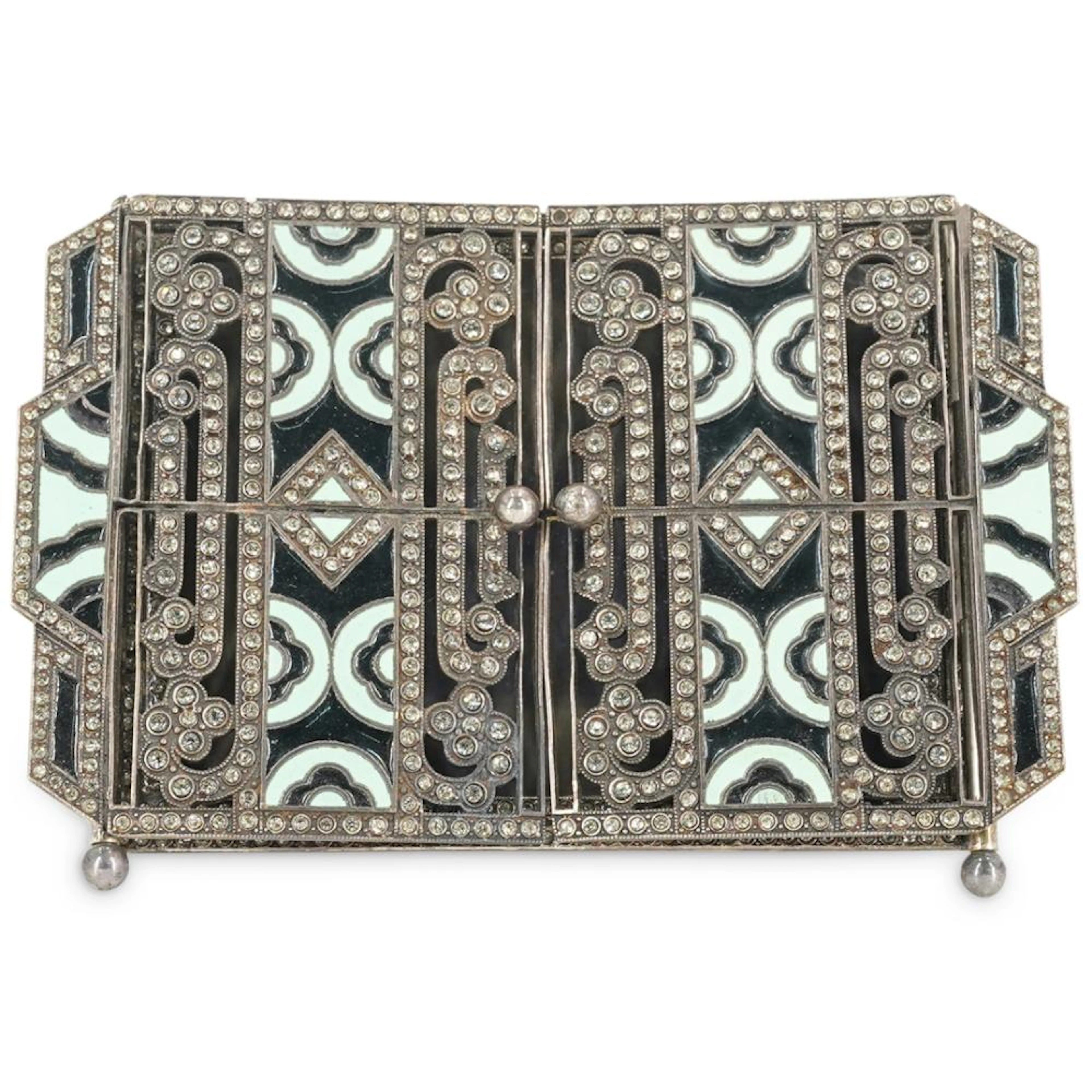 French Hand Made Depose Silver Plate Frame