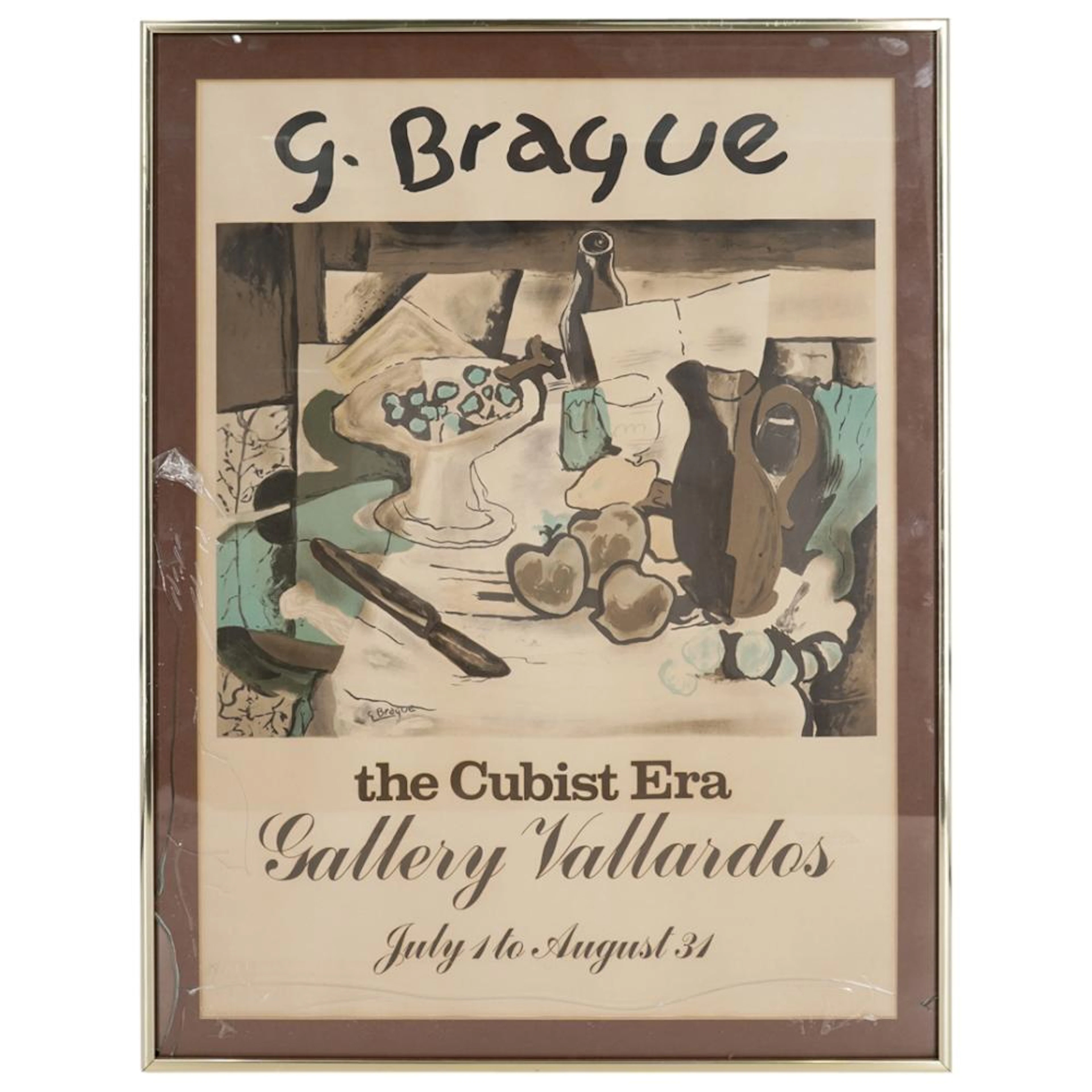 G. Braque (French, 1882) "The Cubic Era" Gallery Poster