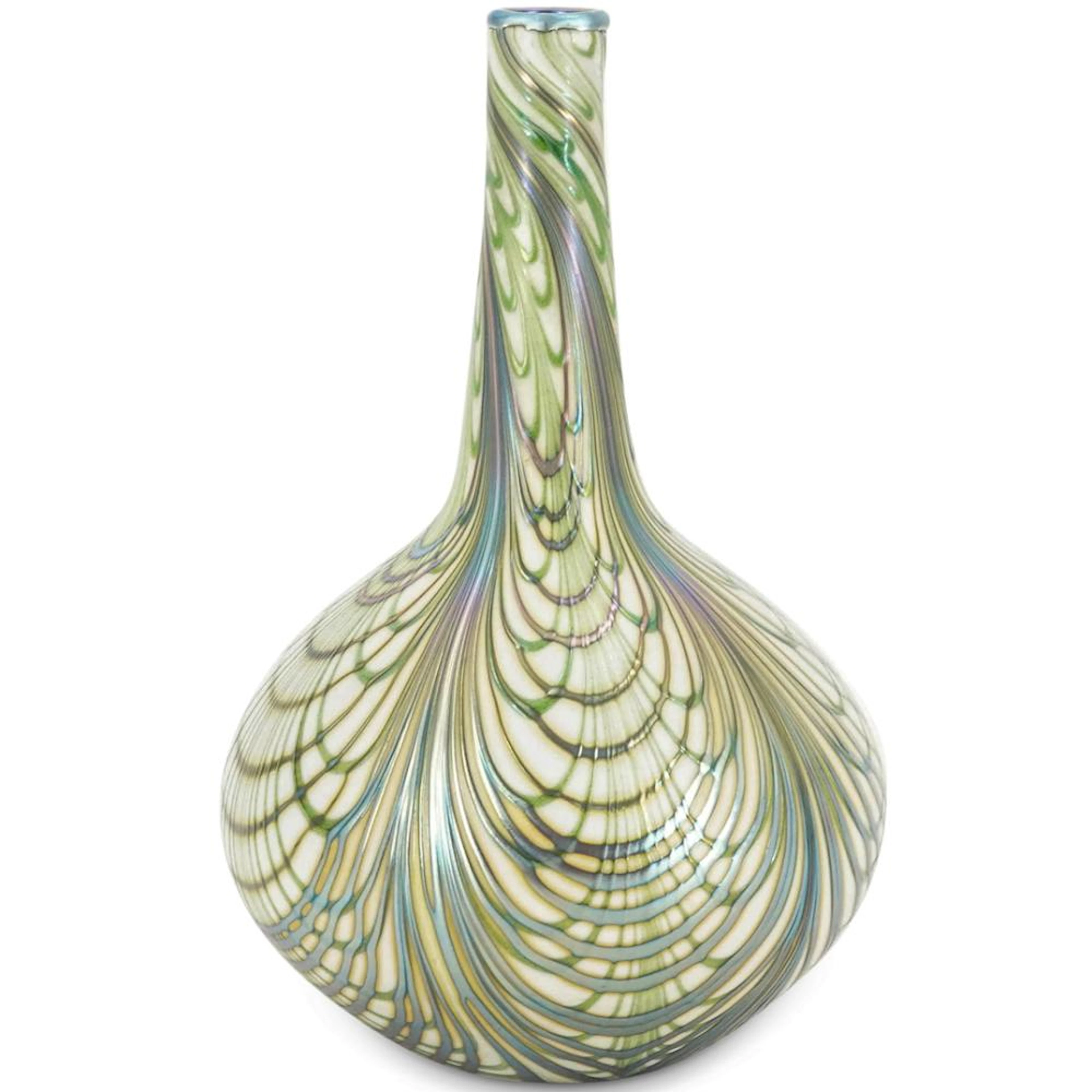 Charles Lotton (American, b. 1935) Art Glass Vase