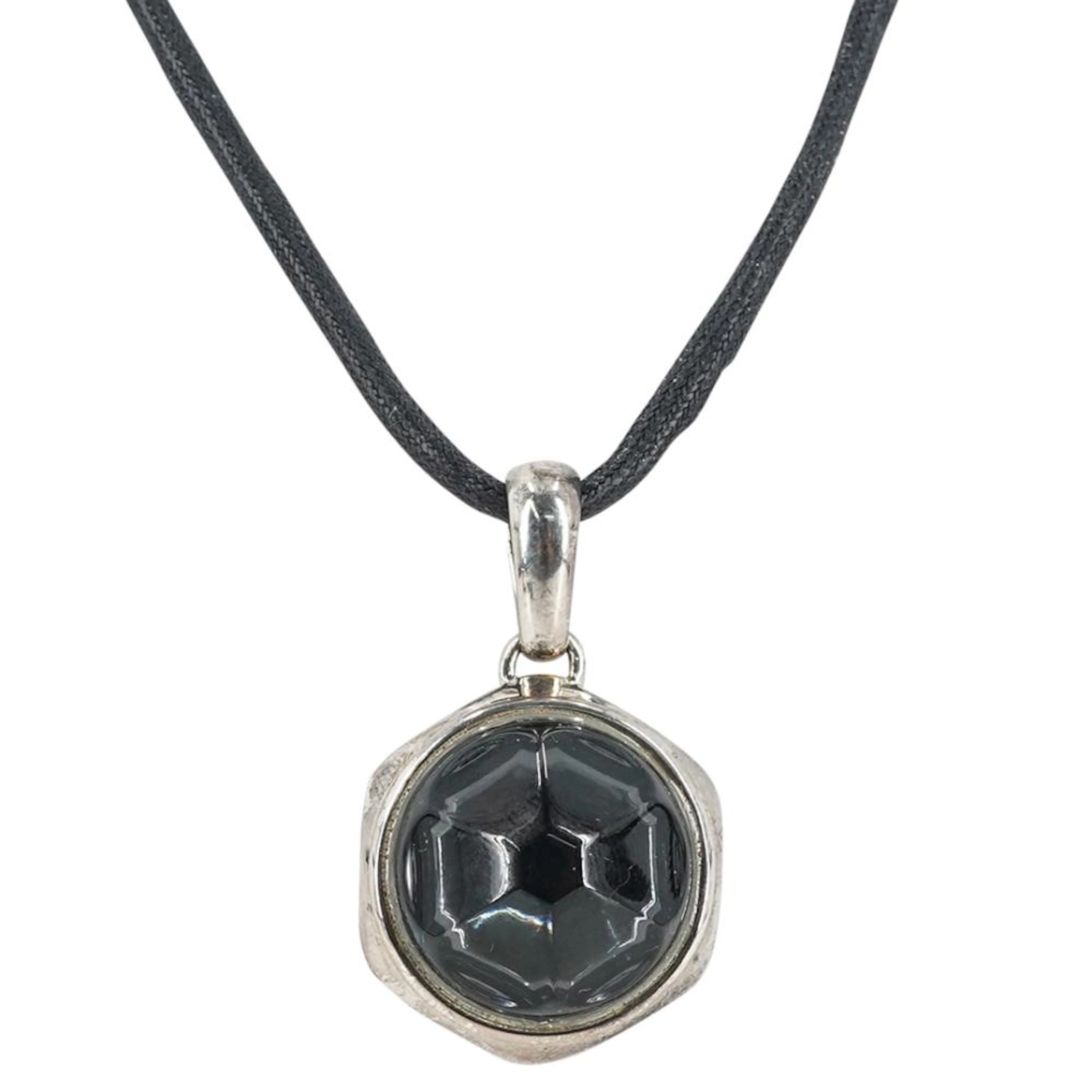 Baccarat Sterling Silver Necklace W/ Pendant