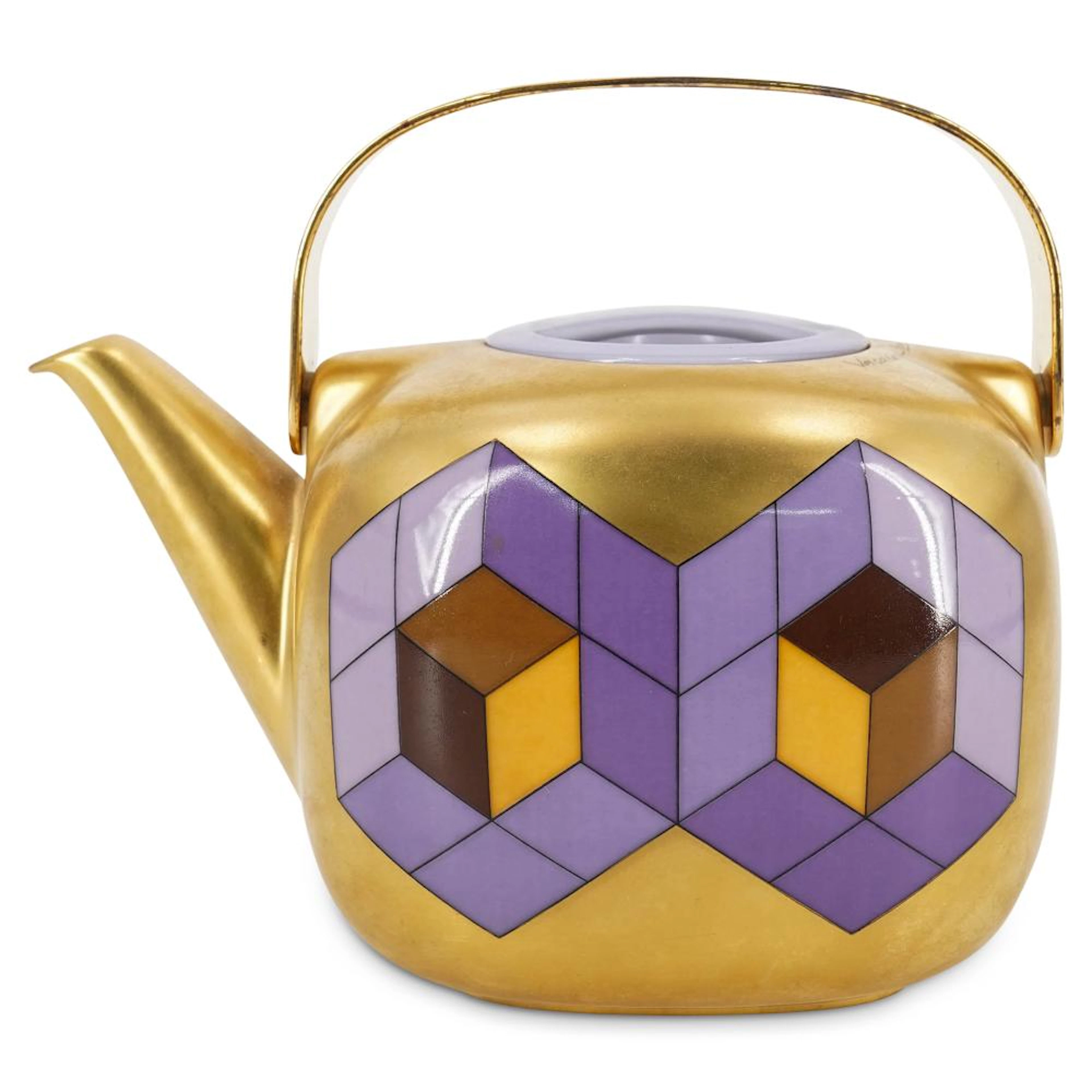 Rosenthal X Victor Vasarely "Suomi" Teapot